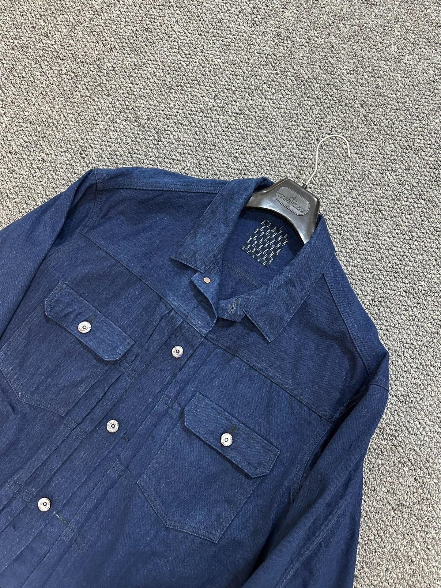 Visvim visvim 101xx cmyk.ND Natural Indigo Jacket Size US XL / EU 56 / 4 - 2 Thumbnail