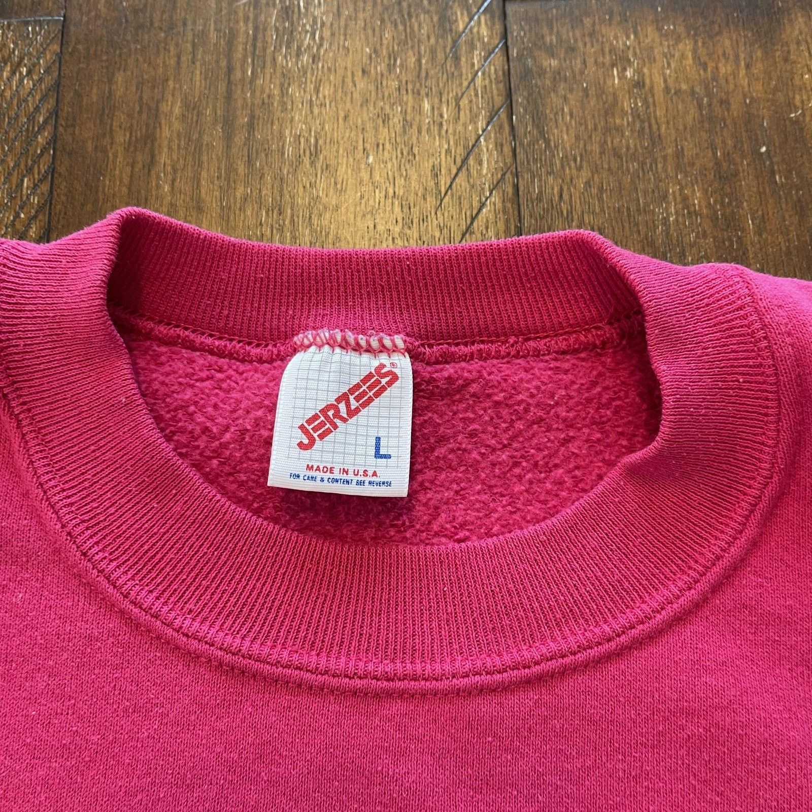 Jerzees Vtg Jerzees Sweatshirt Womens L Grandma Crewneck USA 90s Size L / US 10 / IT 46 - 6 Thumbnail