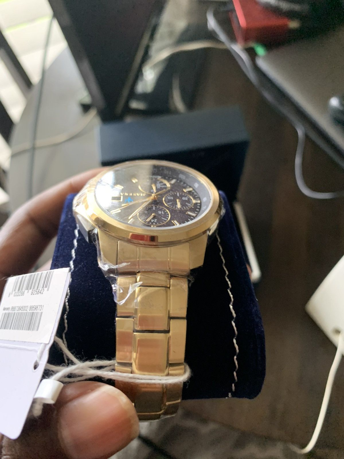 Maserati Maserati Men’s Golden Watch Sfida Collection Size ONE SIZE - 7 Thumbnail