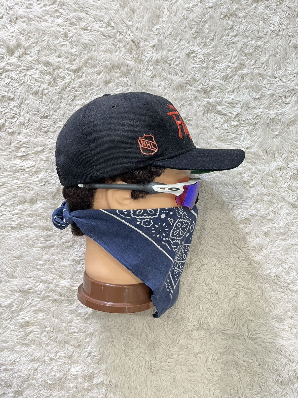 NFL × Sports Specialties vintage 90's philadelhia flyers single line script nhl cap Size ONE SIZE - 3 Thumbnail