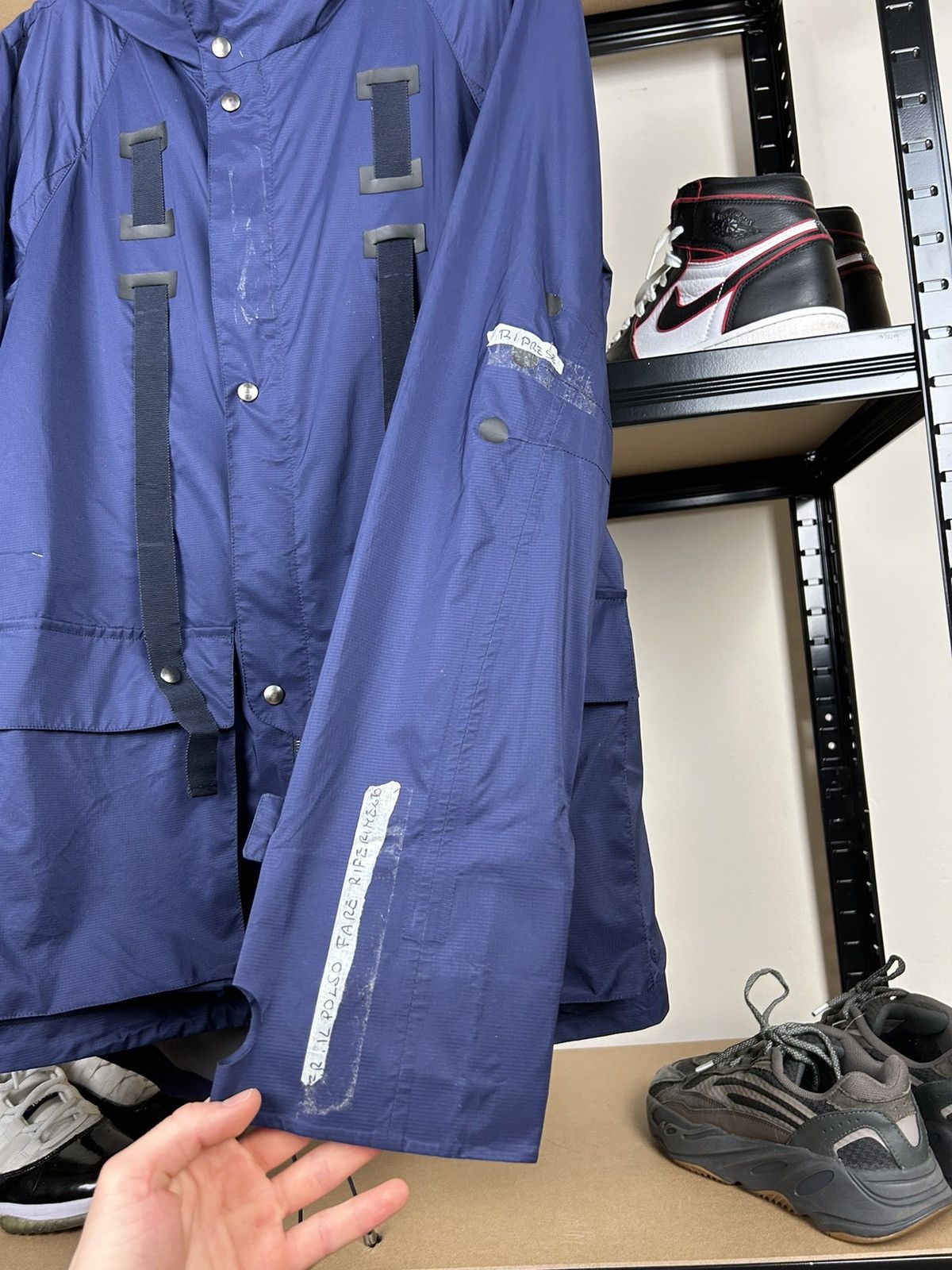 OAMC OAMC 1of1 Proto Waterproof Raincoat Size US L / EU 52-54 / 3 - 6 Thumbnail