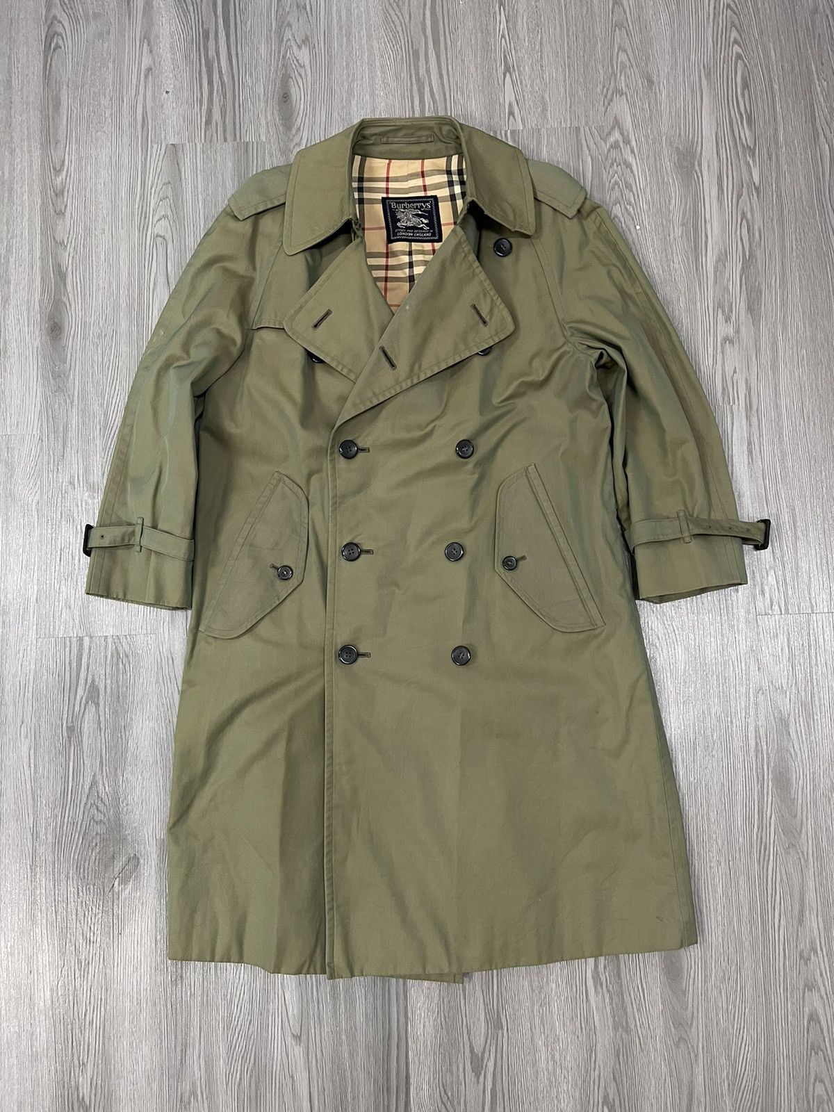 Burberry Prorsum × Vintage Burberry nova check trench long coat Size US M / EU 48-50 / 2 - 1 Thumbnail