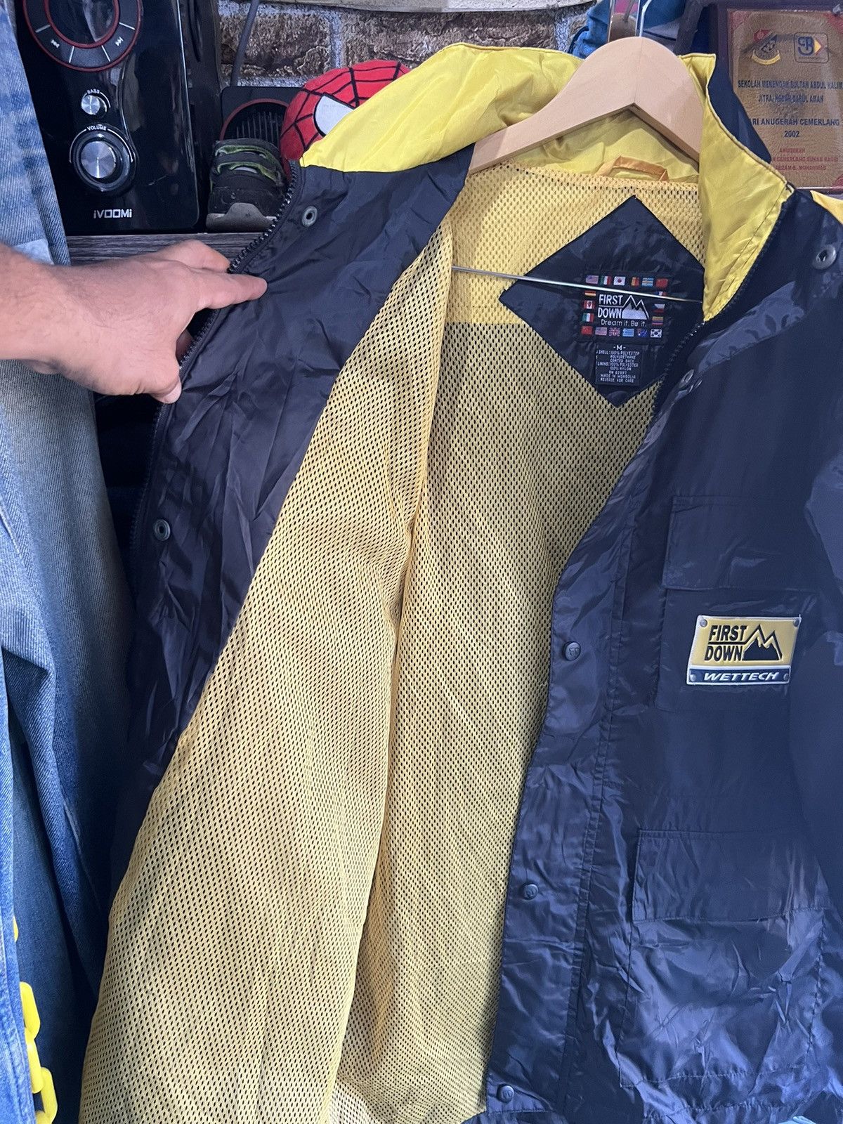 Other 🔥Vintage First Down Wettech Jacket Size US L / EU 52-54 / 3 - 13 Thumbnail