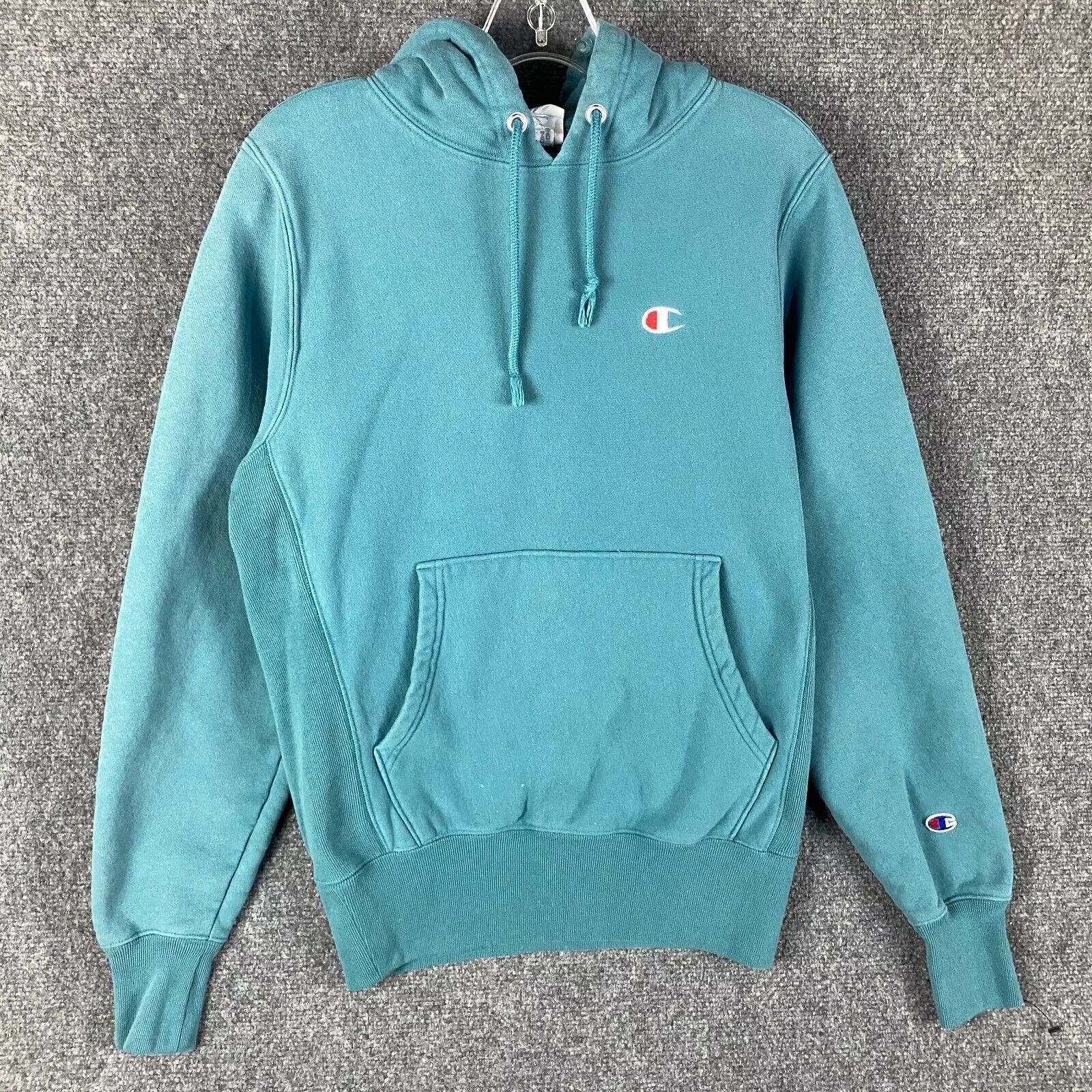 Champion × Vintage Vintage Champion Hoodie Men's Small Reverse Weave Pullover S Size US S / EU 44-46 / 1 - 1 Thumbnail