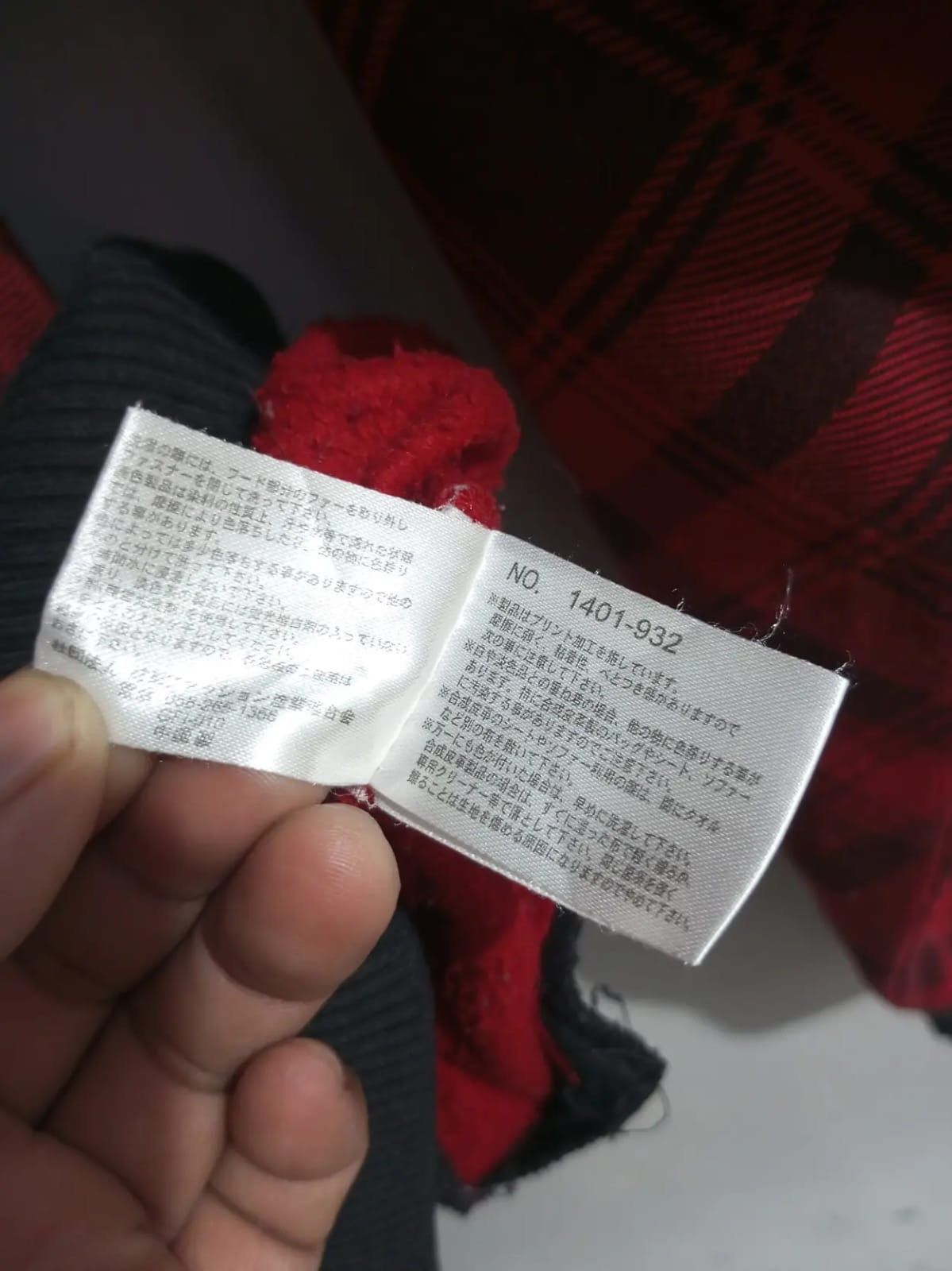 Japanese Brand G-dept tartan spellout fur hoodie Size US M / EU 48-50 / 2 - 15 Thumbnail