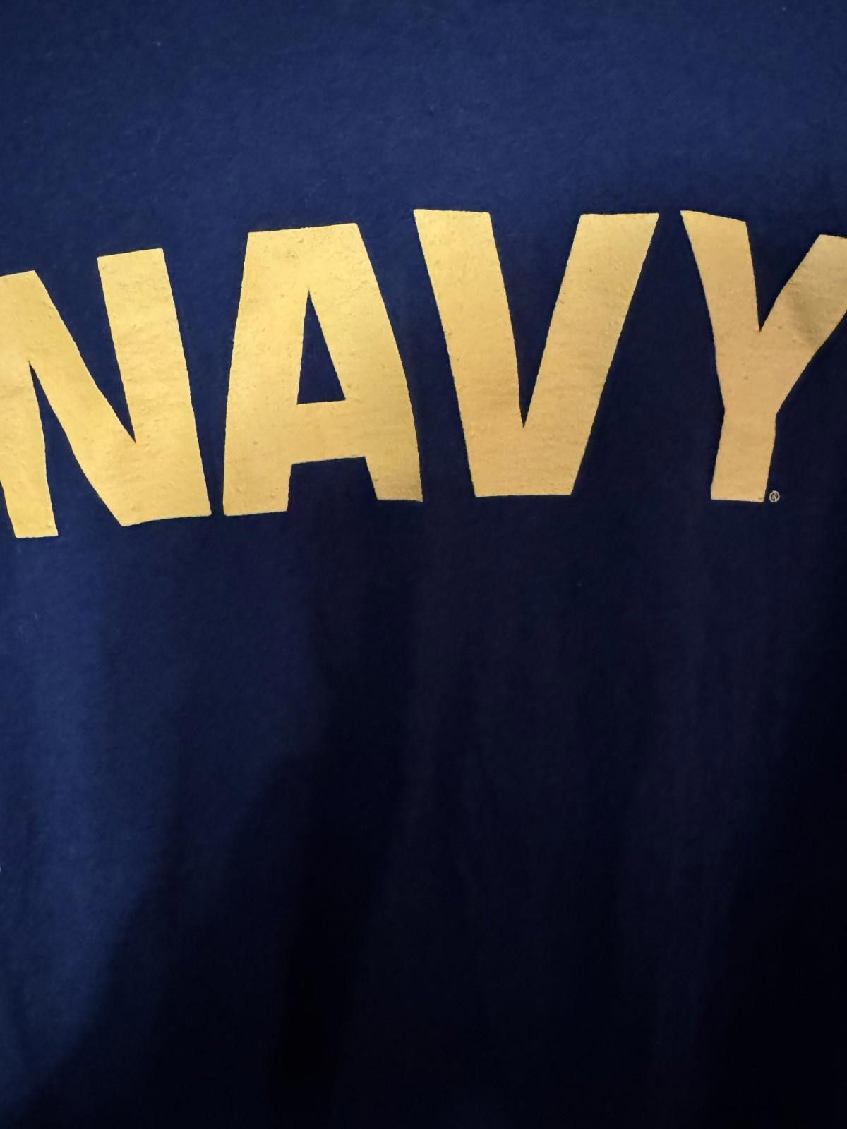 Other United States Navy Men's T Shirt Size XL Blue US Military Size ONE SIZE - 4 Thumbnail