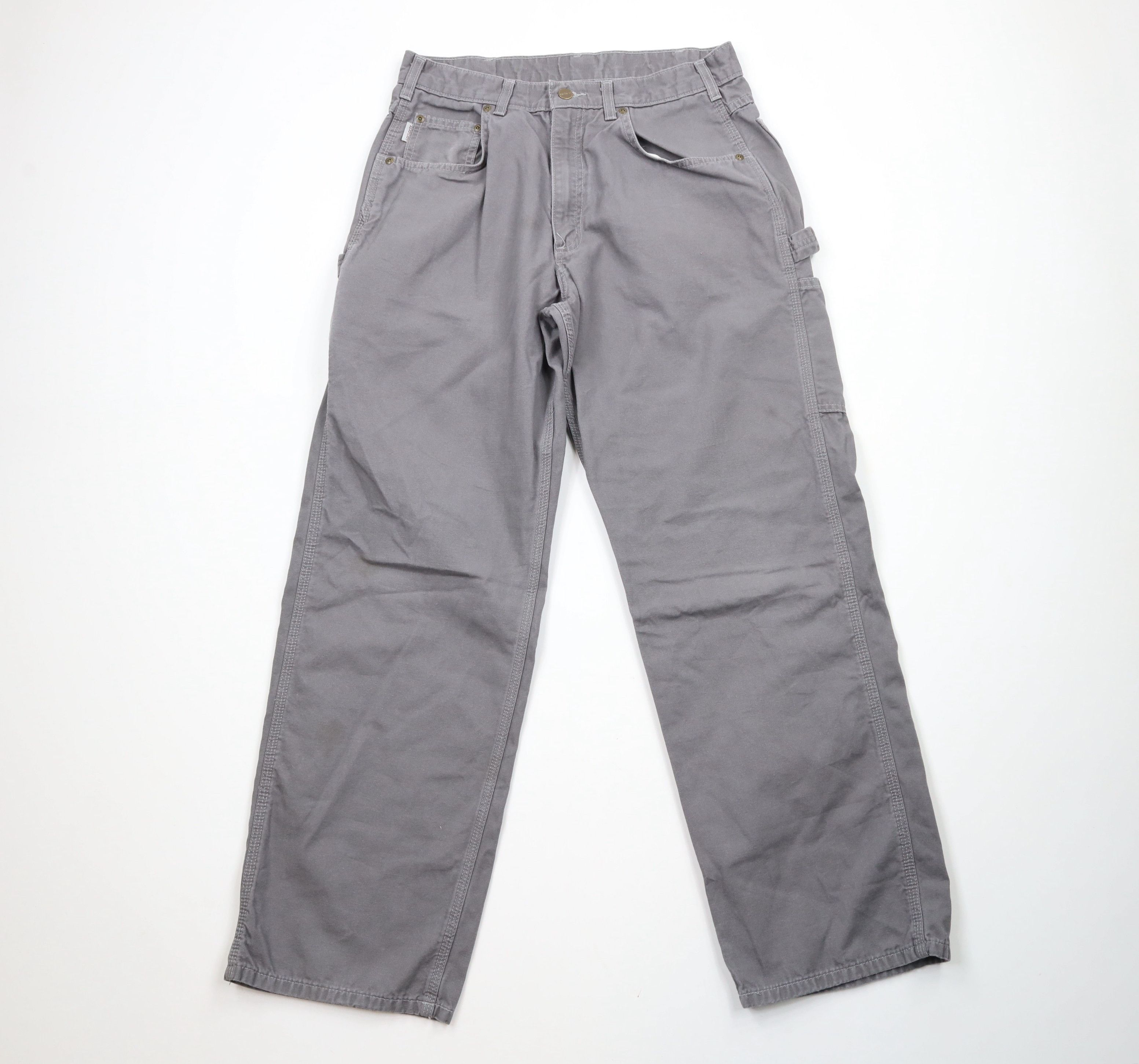 Carhartt × Vintage Vintage Carhartt Canvas Loose Original Fit Wide Leg Pants Size US 32 / EU 48 - 1 Thumbnail