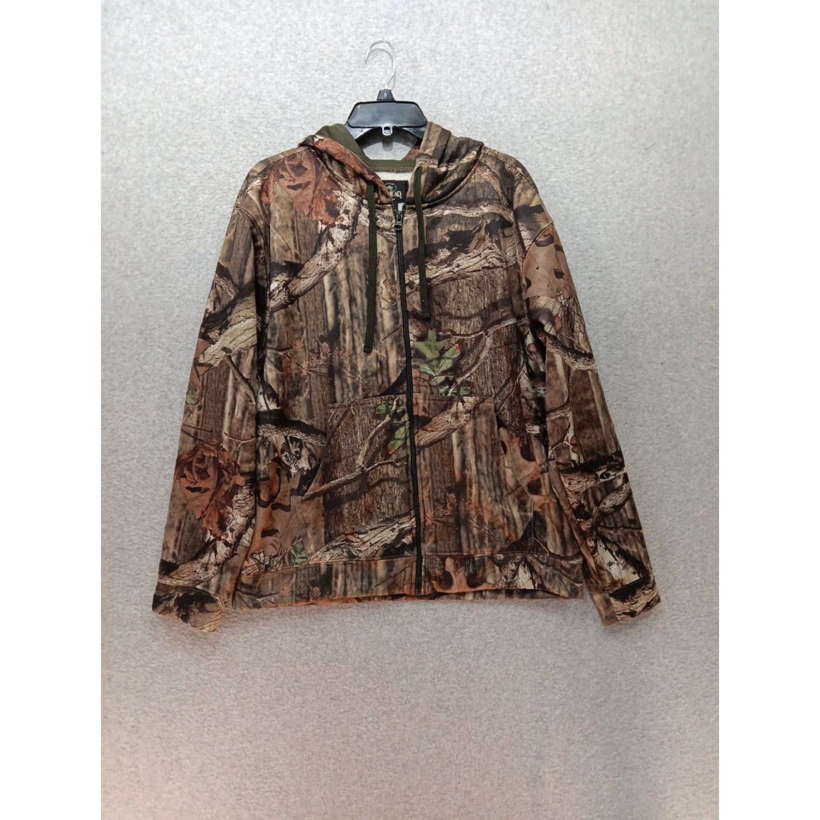 Realtree Realtree Camo RedHead Breakup Infinity Hunting Jacket M Hoodie Full Zip Bomber Hooded Mens Size US M / EU 48-50 / 2 - 2 Thumbnail