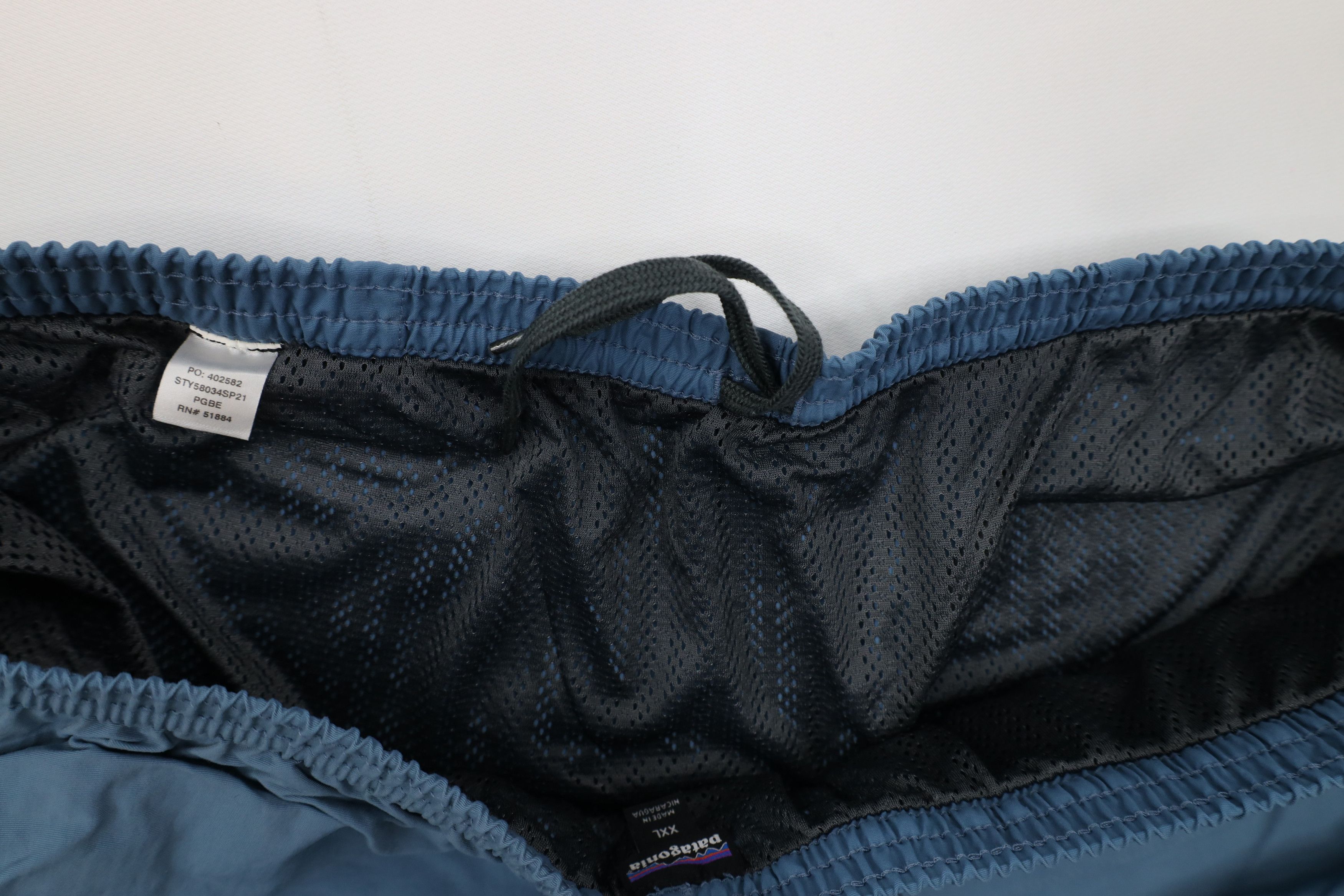 Patagonia Patagonia Spell Out Lined Above Knee Baggies Shorts Blue Size US 38 / EU 54 - 9 Thumbnail