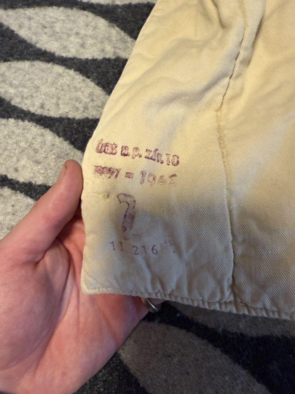Vintage Cream czech vintage m60 tank liner Size US M / EU 48-50 / 2 - 3 Thumbnail