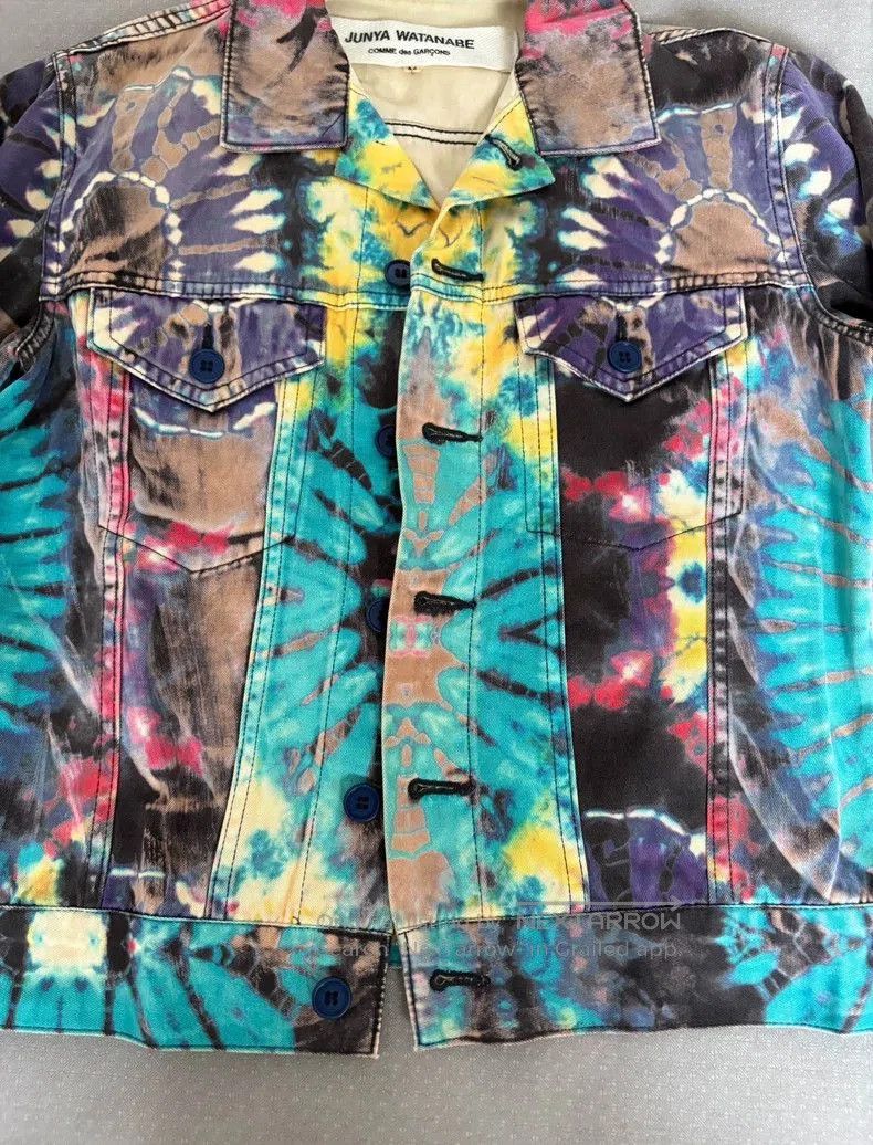 Junya Watanabe JUNYA WATANABE Vintage Tie-Dye Jacket Size US M / EU 48-50 / 2 - 5 Thumbnail