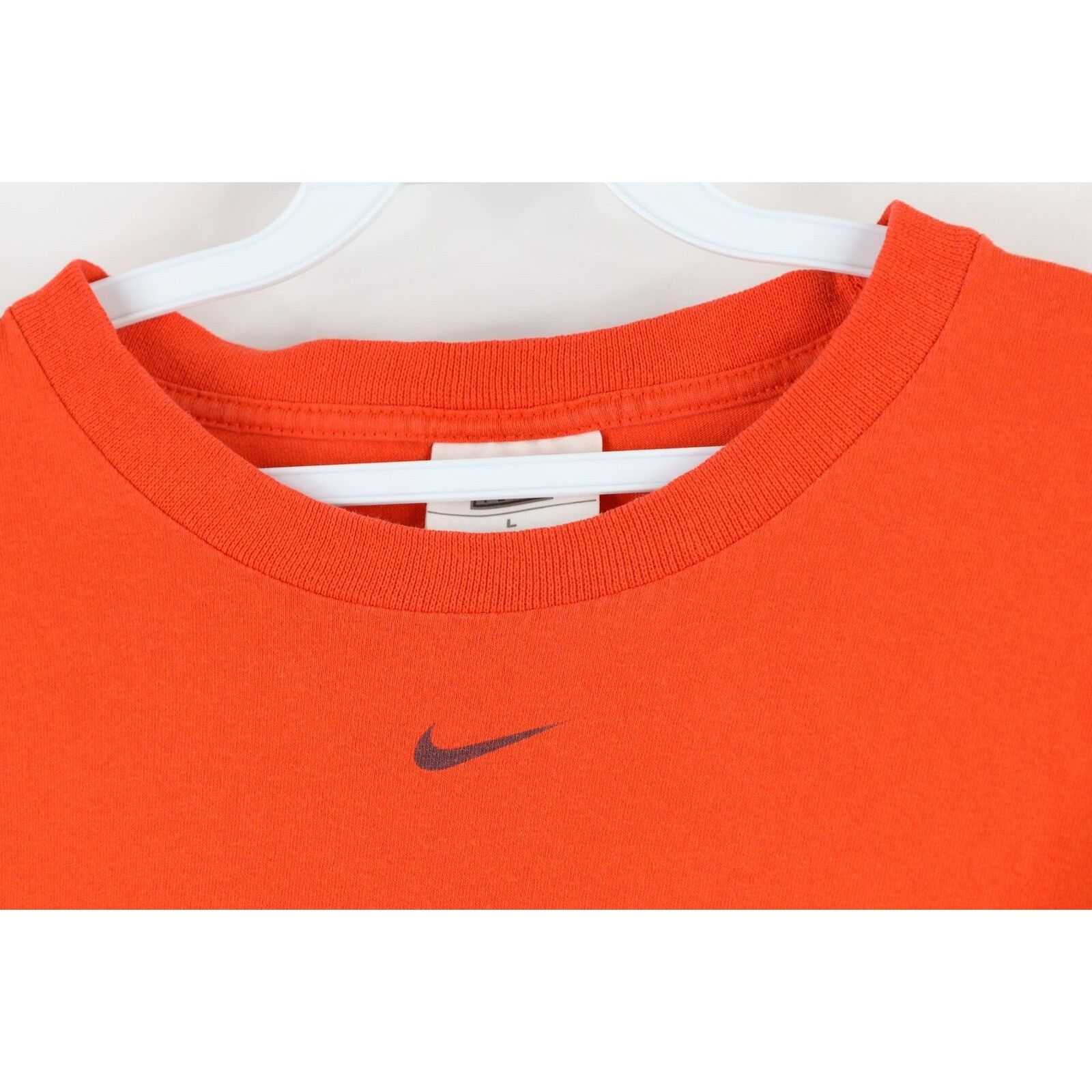Nike × Vintage Vintage Nike Travis Scott Mini Swoosh Detroit Tigers T-Shirt Size US L / EU 52-54 / 3 - 6 Thumbnail