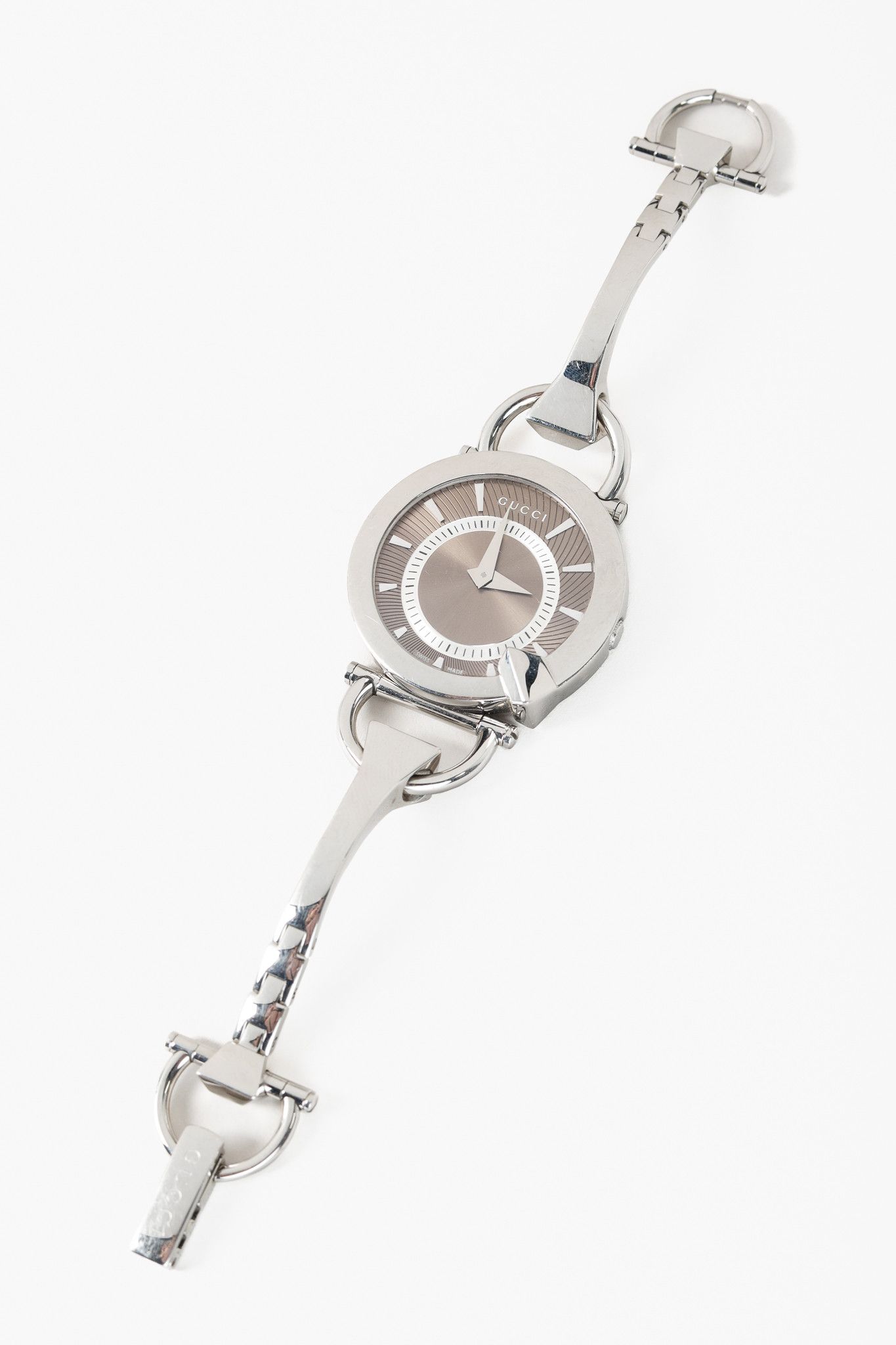 Gucci Gucci Chiodo Silver-Tone Stainless Steel Watch Size ONE SIZE - 3 Thumbnail