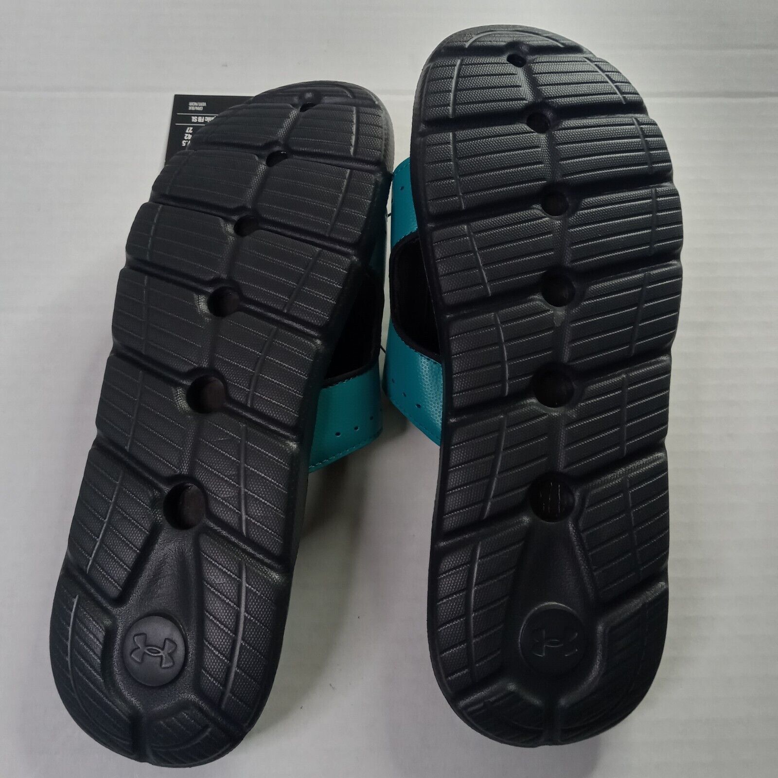 Under Armour Under Armour UA Womens Ignite 7 Slides Size 10 Green/Black Size US 10 / IT 40 - 6 Thumbnail