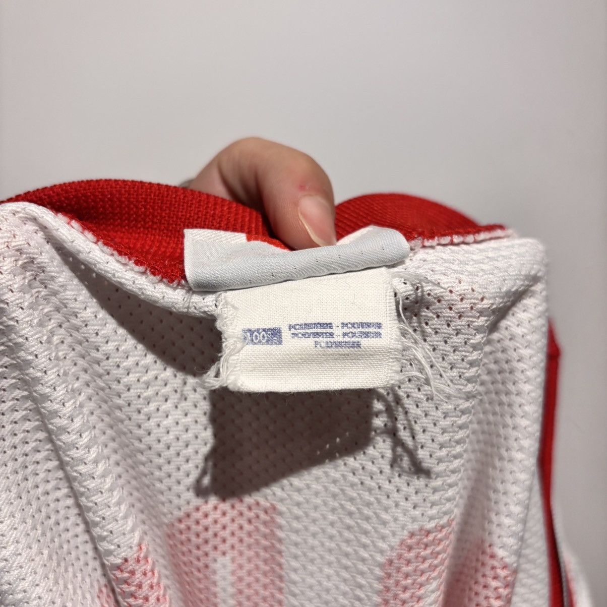 Champion MICHAEL JORDAN CHICAGO BULLS WHITE CHAMPION JERSEY 90s RARE Size US L / EU 52-54 / 3 - 11 Thumbnail
