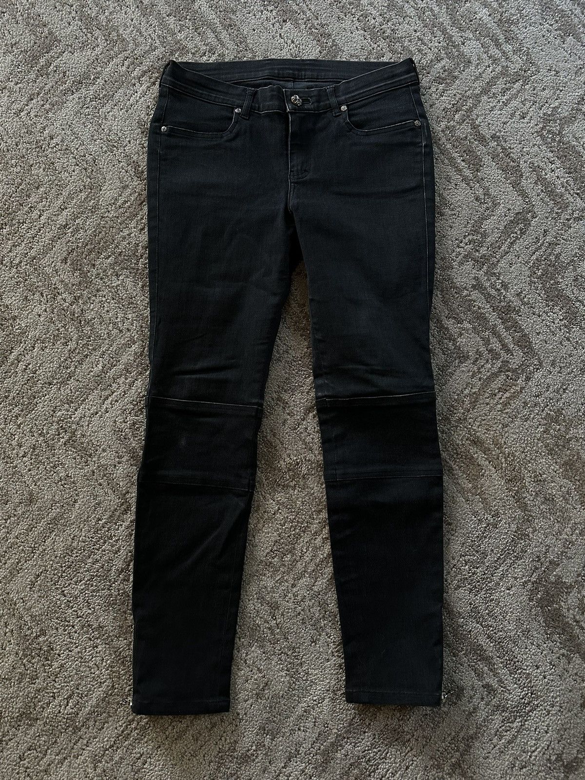 Chrome Hearts Chrome hearts zipper flair denim jeans Size US 28 / EU 44 - 1 Thumbnail