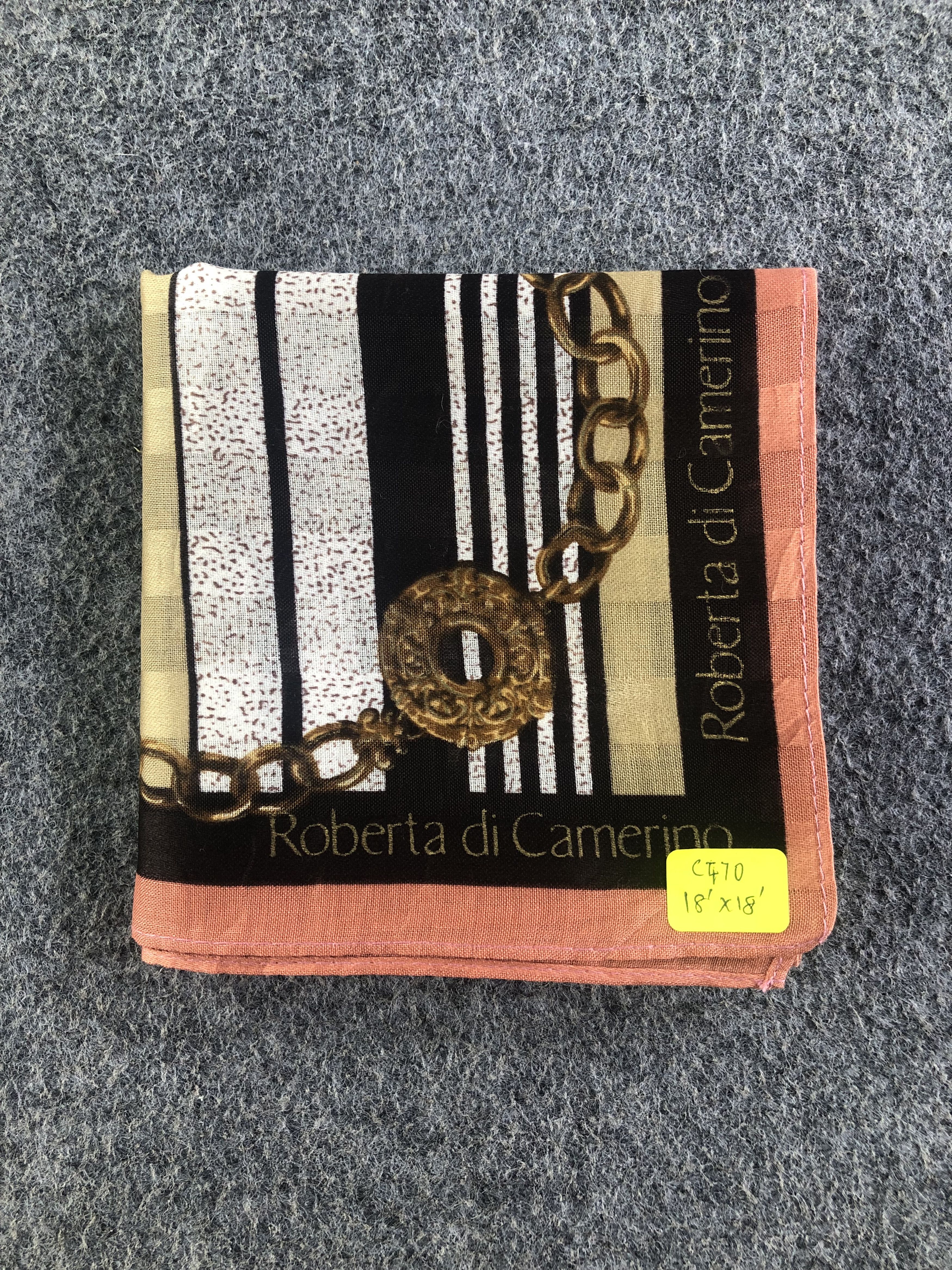 Roberta di Camerino Roberta Di Camerino Handkerchief / Bandana / Neckerchief Size ONE SIZE - 6 Thumbnail