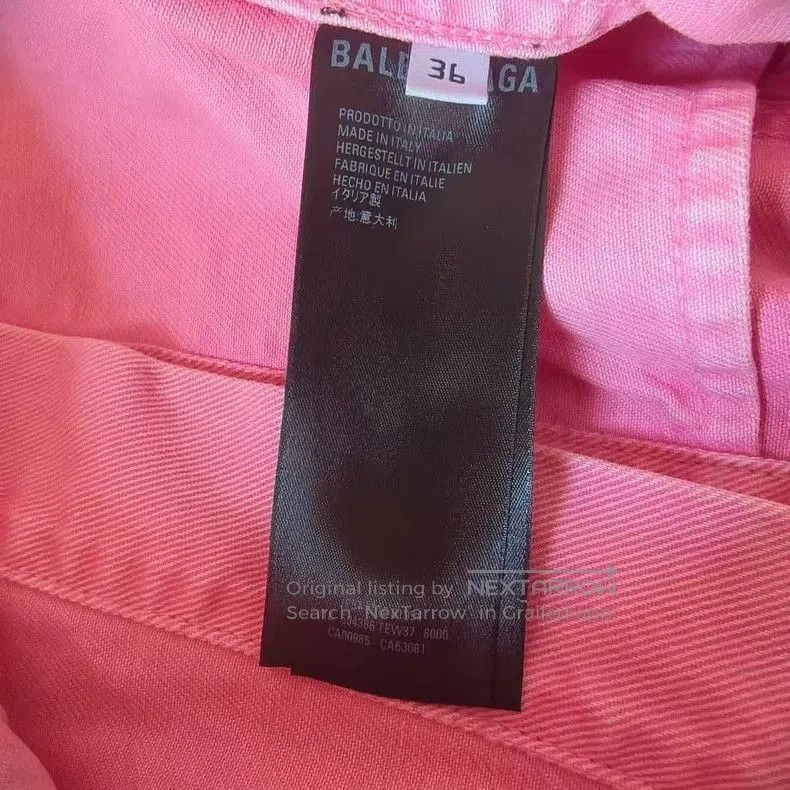 Balenciaga Balenciaga Chest Logo Denim Jacket. Size US S / EU 44-46 / 1 - 4 Thumbnail