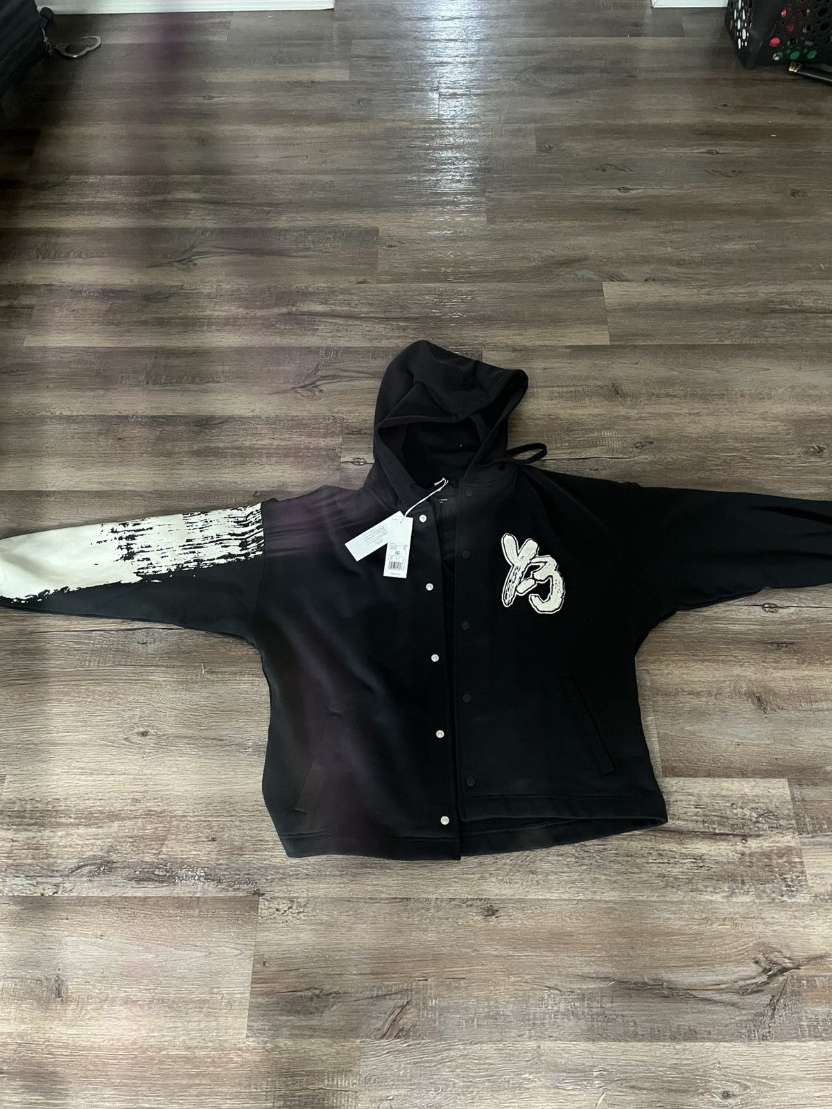 Yohji Yamamoto Y-3 Yohji Yamamoto Logiii oh hoodie Size US M / EU 48-50 / 2 - 1 Thumbnail