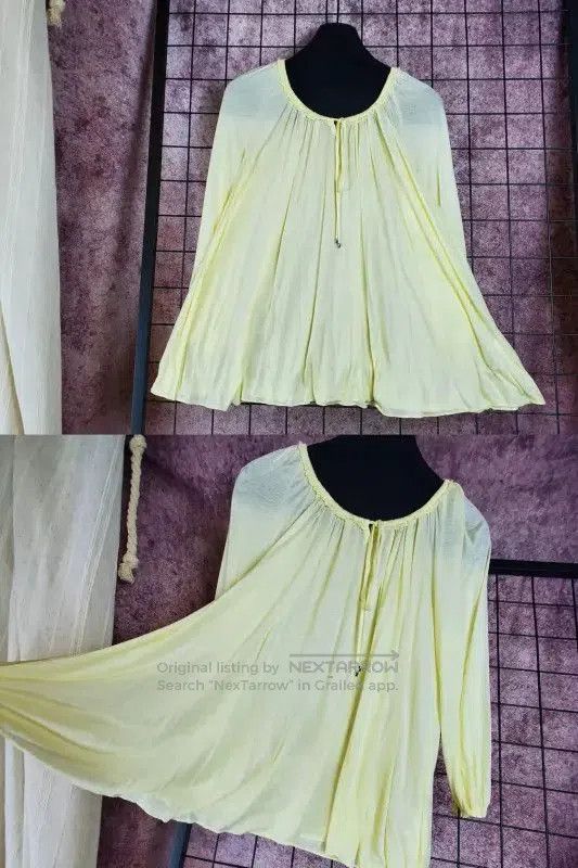 Burberry Burberry Summer Yellow Long Sleeve Knit Blouse. Size M / US 6-8 / IT 42-44 - 2 Thumbnail