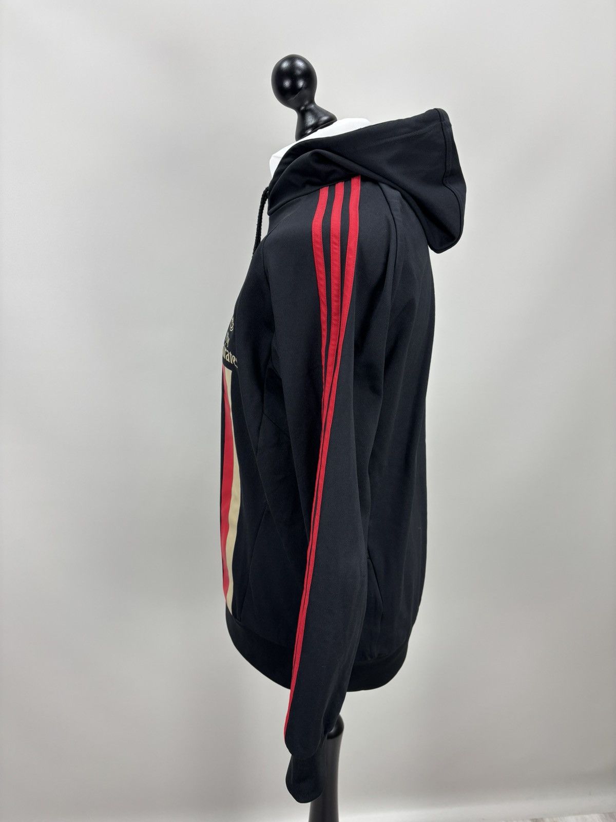 Adidas Mens hoodie Adidas AC 2011-2012 Milan Size M Color Black Size US M / EU 48-50 / 2 - 8 Thumbnail