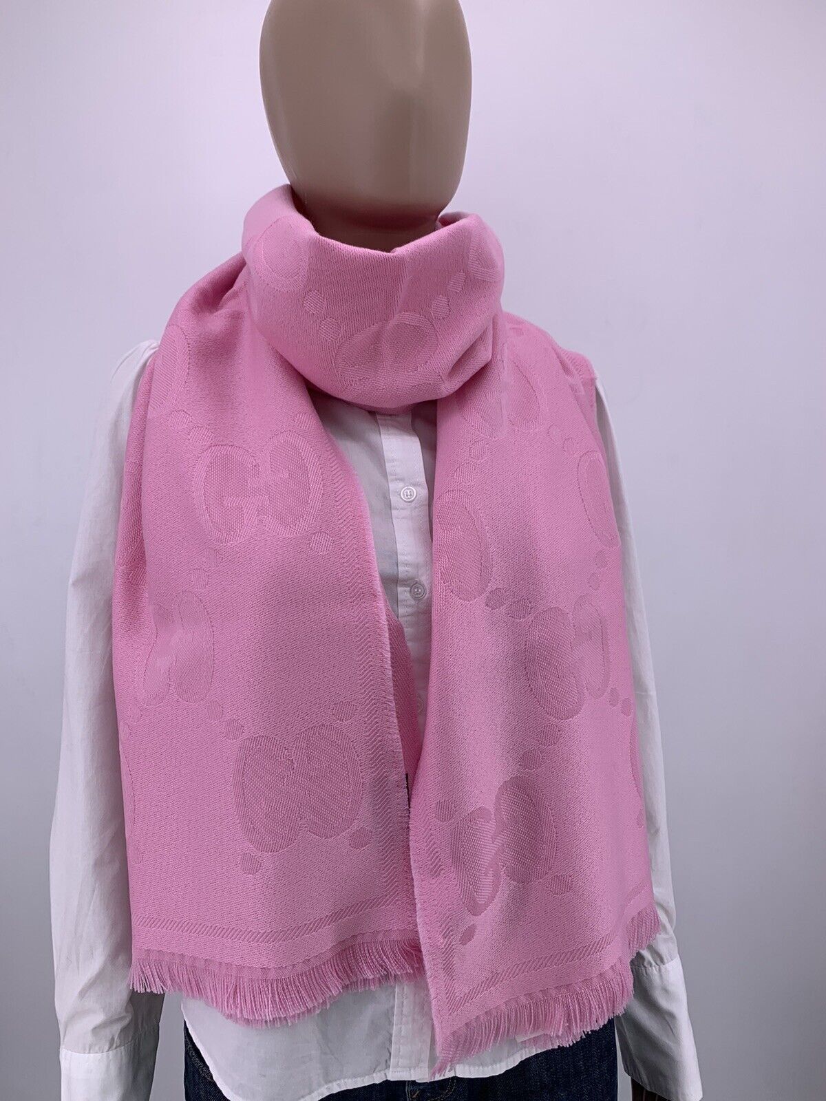 Gucci new Gucci Scarves wool 195x45cn Size ONE SIZE - 2 Thumbnail