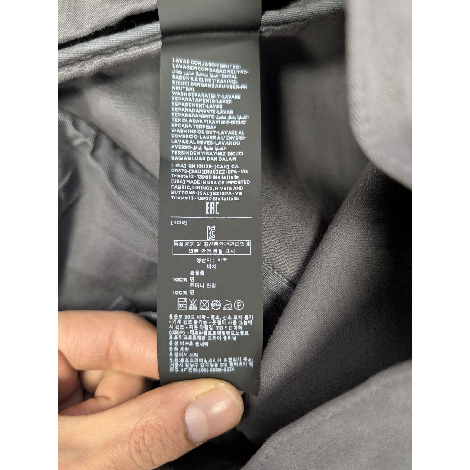 Tom Ford o1rshd1 Tapered Jeans in Grey Size US 34 / EU 50 - 21 Thumbnail