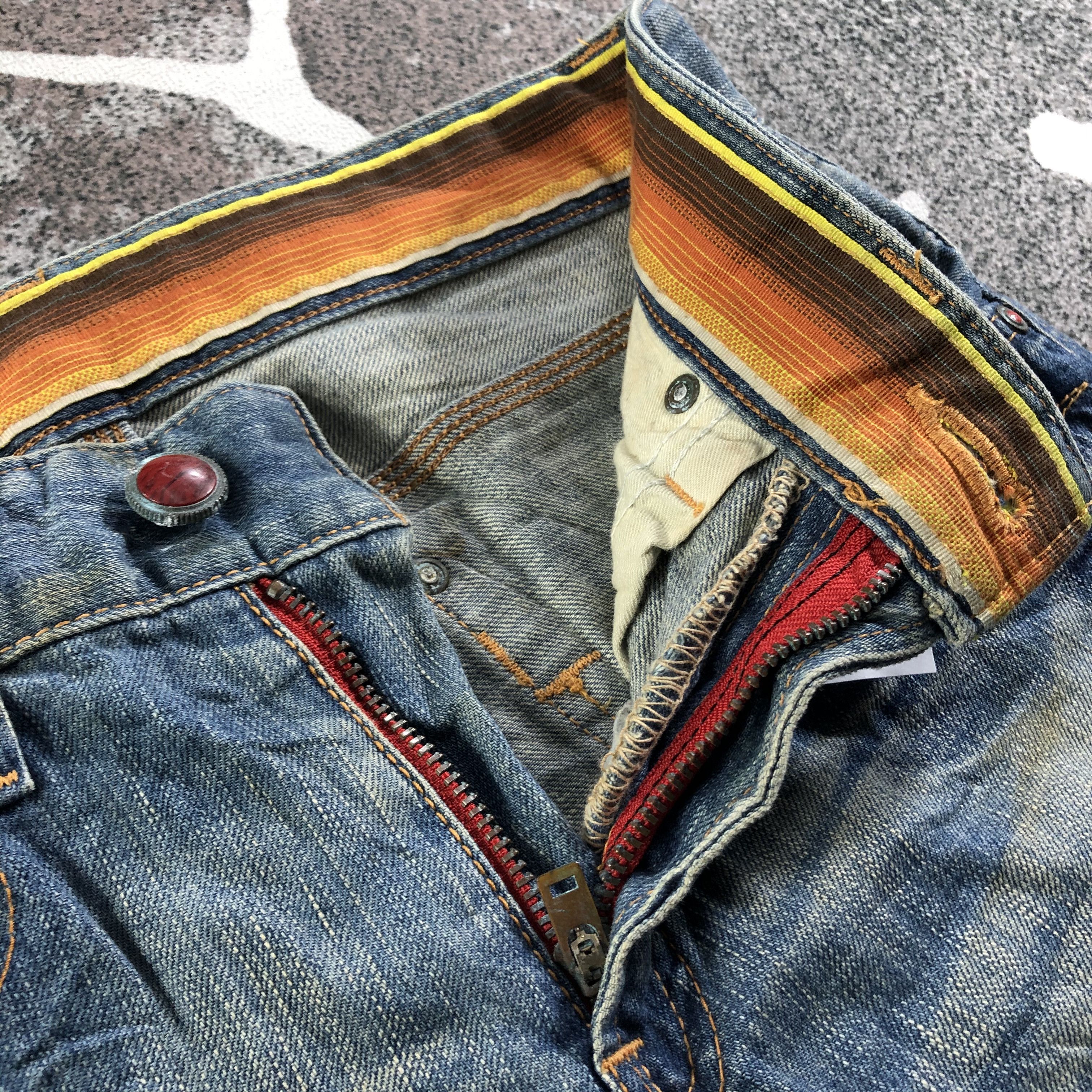 Edwin Vintage Edwin Blue Trip Jeans Flare Denim KJ2478 Size US 28 / EU 44 - 8 Thumbnail