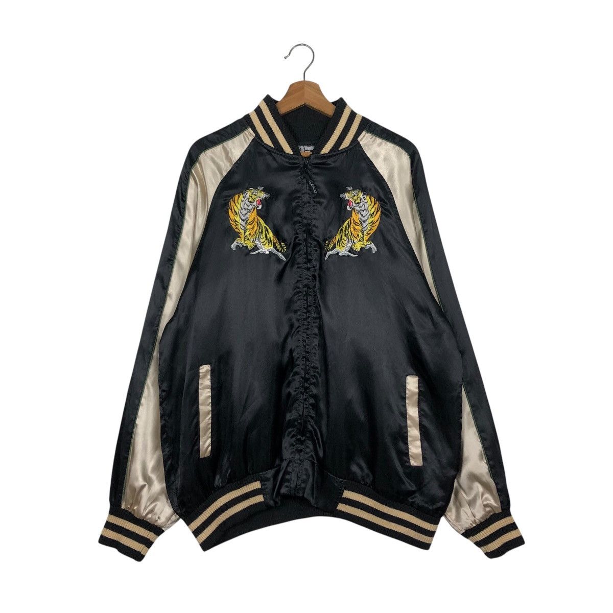 📌Vintage Sukajan Souvenir Jacket Embroidered Studio Hiro