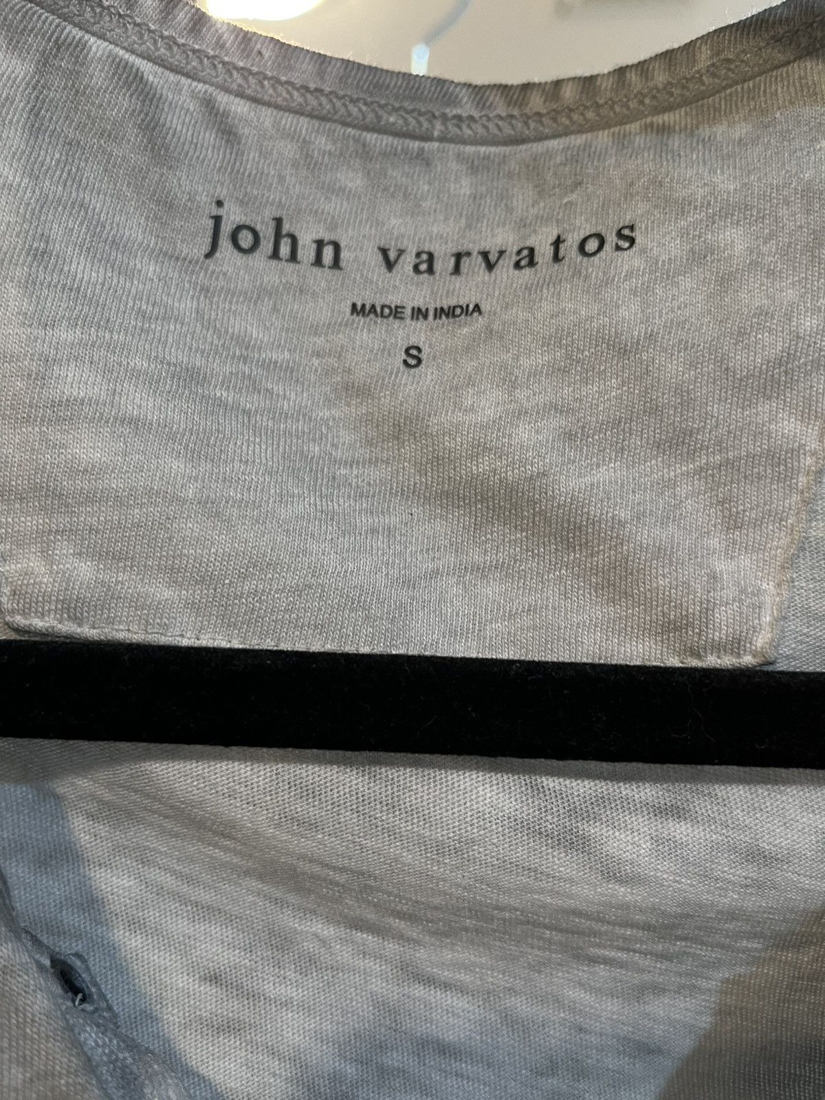 Valentino Burnout Henley Tee small Size US S / EU 44-46 / 1 - 6 Thumbnail