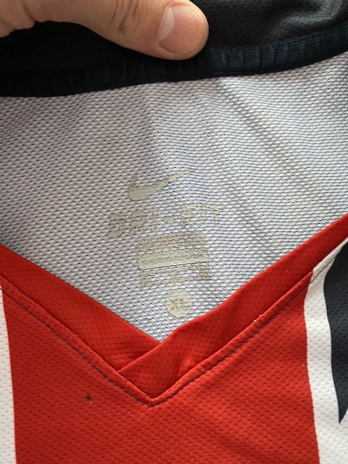 Nike 2010 2011 Paris PSG France Nike Home Vintage Soccer Jersey Size US XL / EU 56 / 4 - 8 Thumbnail