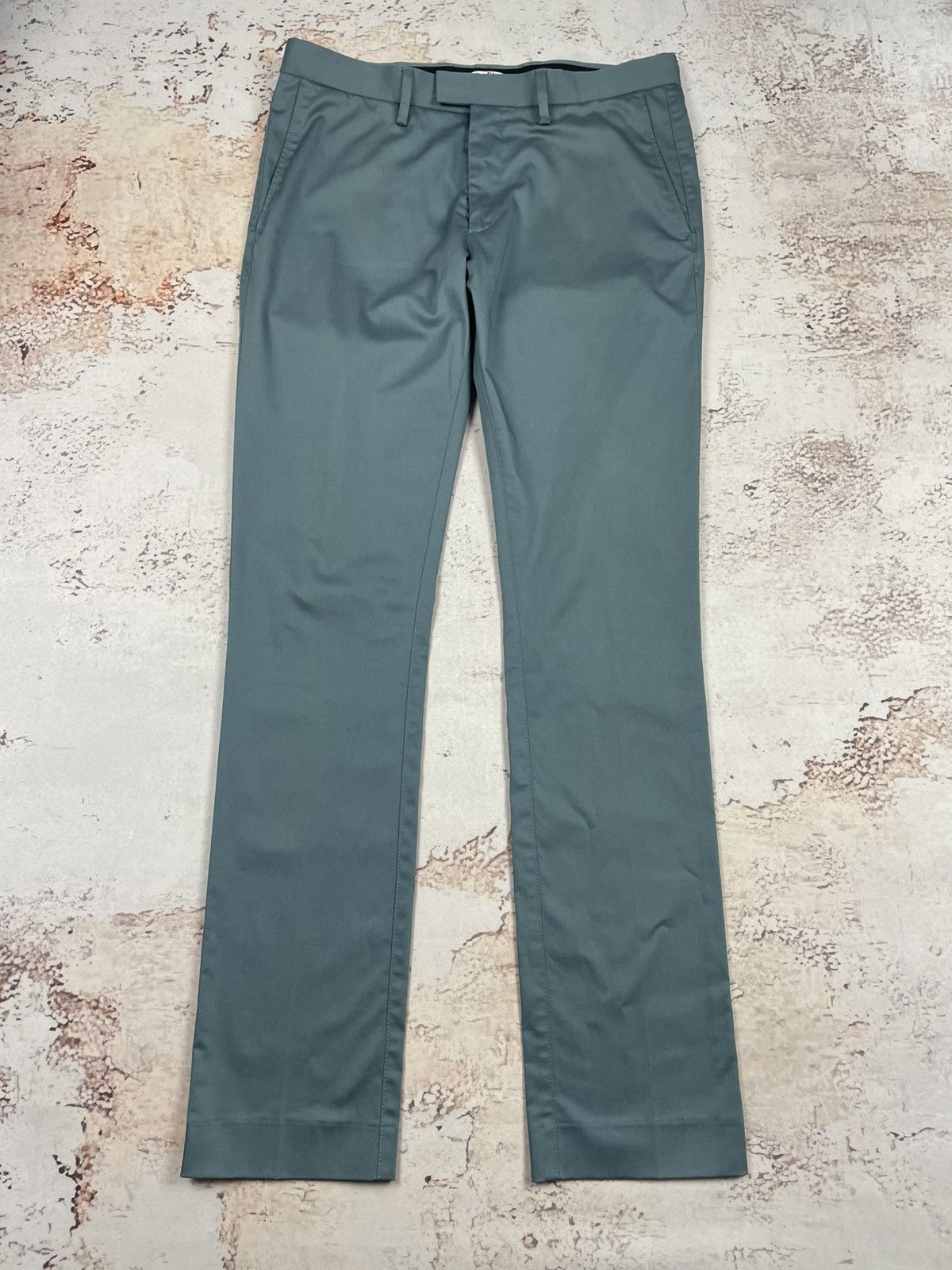 Acne Studios Acne Studios XXL 50 Green Cotton Pants Light (Womans) egv Size 35" - 1 Thumbnail