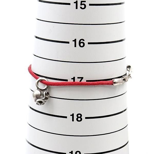 Chrome Hearts Chrome Hearts KZ Heart Silk Bracelet Size ONE SIZE - 4 Thumbnail