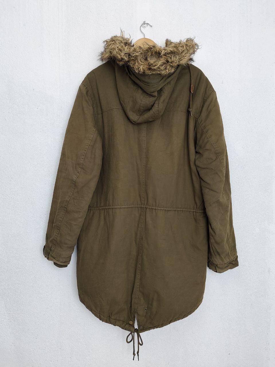 Aeropostale × Vintage Vintage Aeropostale Hoodie Fur & Faux Fur Jacket Size L / US 10 / IT 46 - 2 Thumbnail