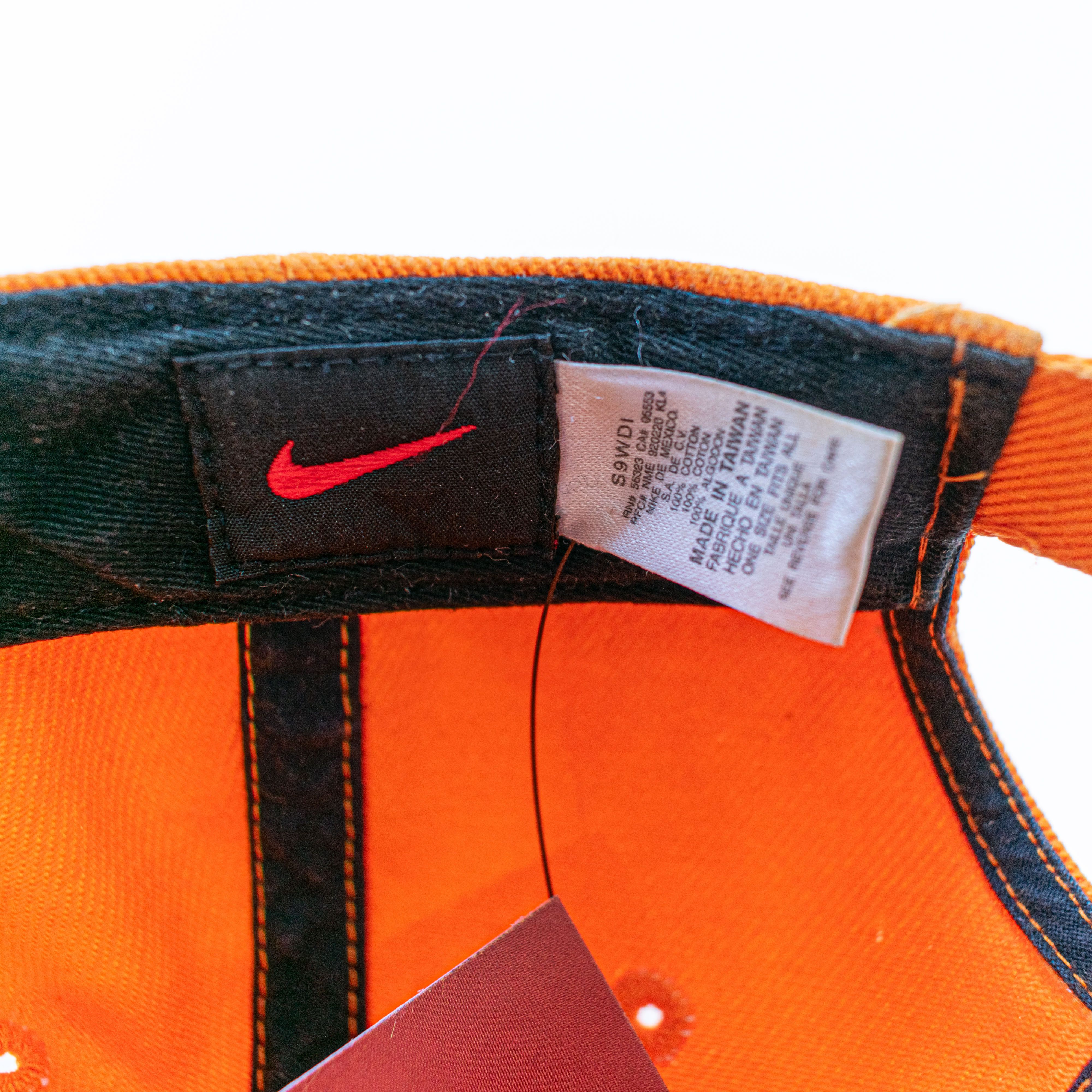 Nike 1999 Super Bowl XXXII Nike Swoosh Hat Strap Back VTG Size ONE SIZE - 9 Thumbnail