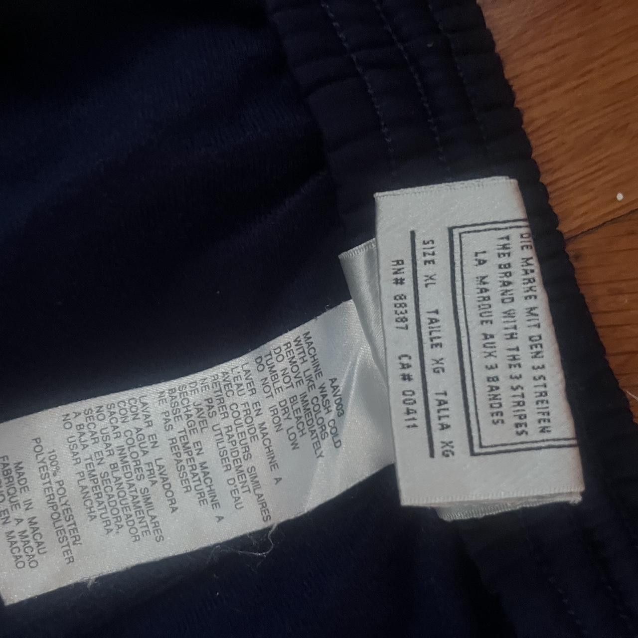 Adidas Adidas Men's Navy and Blue Joggers-tracksuits Size US 36 / EU 52 - 4 Thumbnail