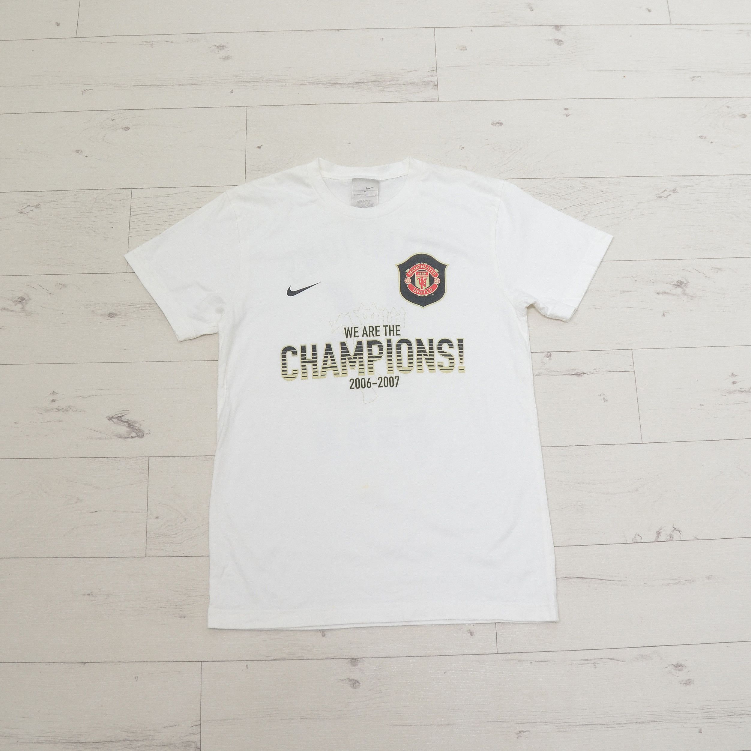 Nike NIKE T-shirt Manchester United 06/07 We Are The Champions Size US M / EU 48-50 / 2 - 1 Thumbnail
