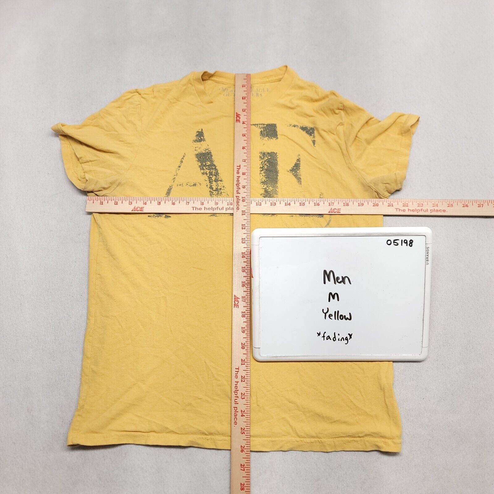 American Eagle Outfitters American Eagle Casual Graphic Shirt Mens Size Medium Yellow Size US M / EU 48-50 / 2 - 6 Thumbnail