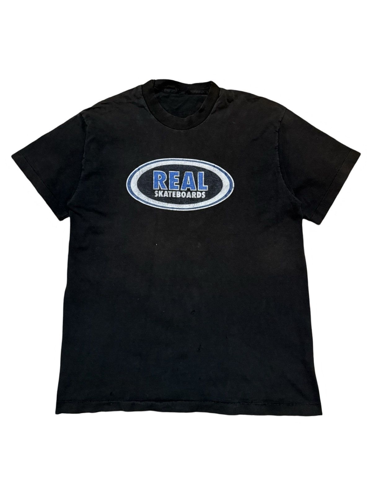 Santa Cruz Skateboards × Vintage Vintage REAL SKATEBOARDS 80/90s old logo Size US L / EU 52-54 / 3 - 1 Thumbnail