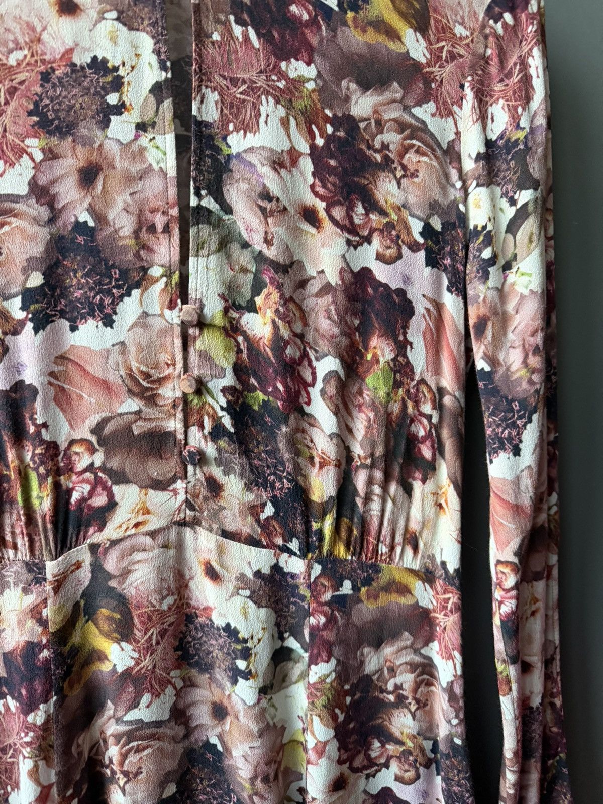 & Other Stories & Other Stories Floral Babydoll Dress Romantic Flowy Size M / US 6-8 / IT 42-44 - 5 Thumbnail