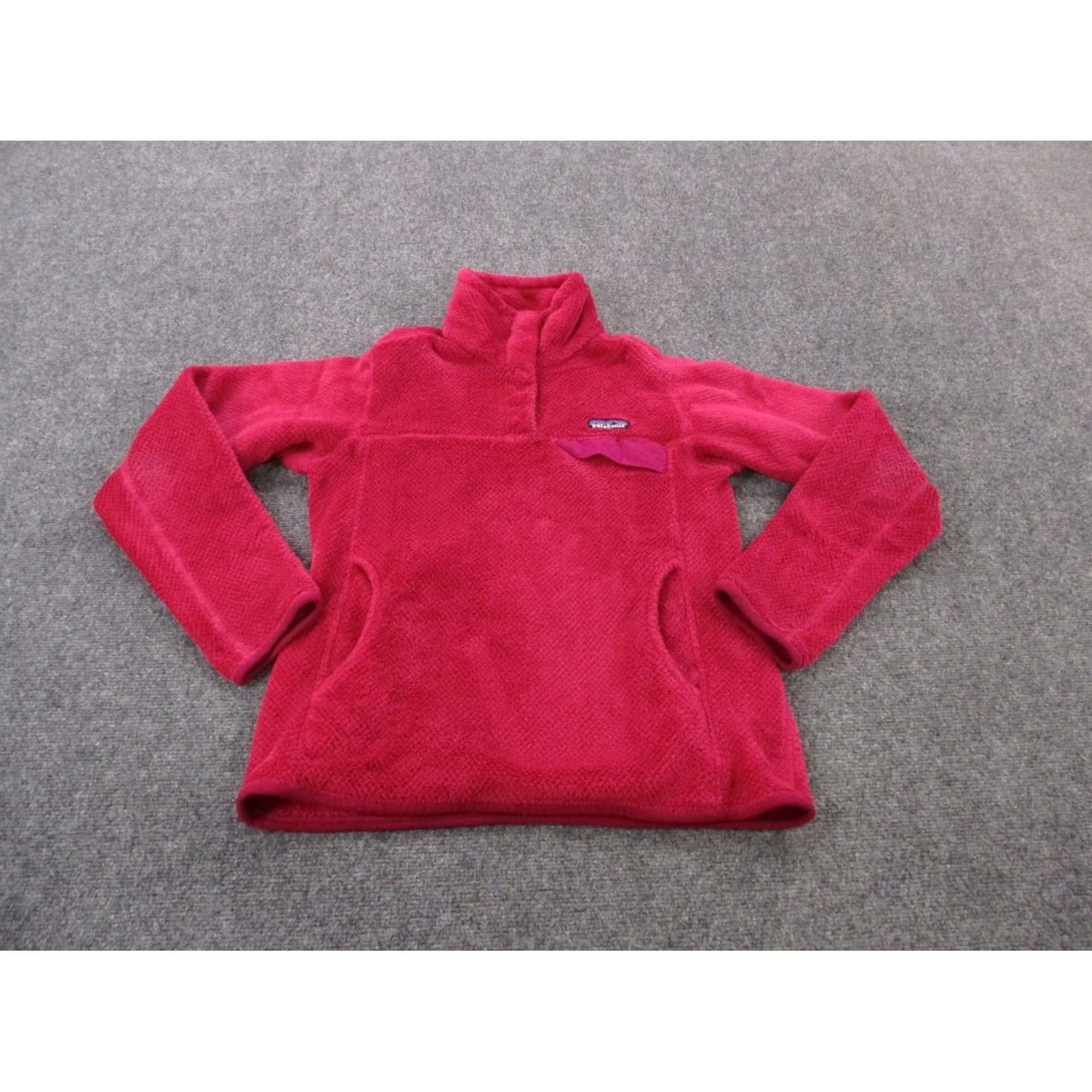 Patagonia Patagonia Jacket Womens M Pink Snap Fleece Jacket Outdoor Casual Basic Jacket Womens M Pink Size M / US 6-8 / IT 42-44 - 2 Thumbnail