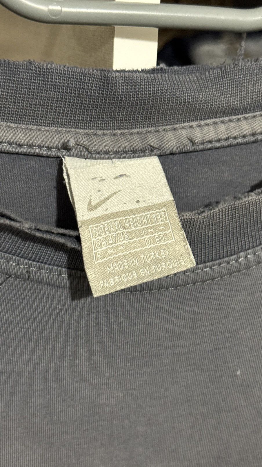 Nike × Vintage Vintage Faded Tee Nike Size US XL / EU 56 / 4 - 5 Thumbnail