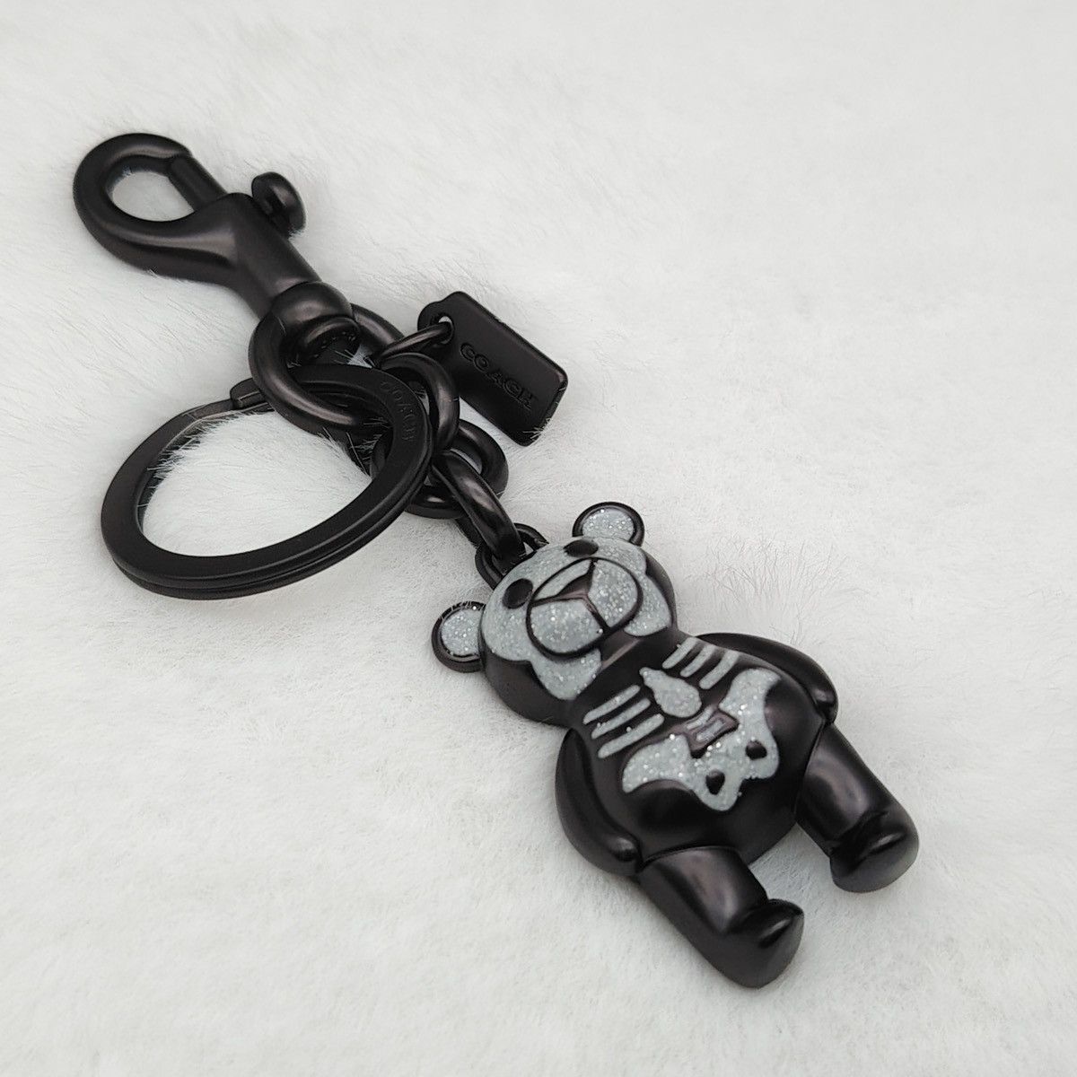 Coach COACH Skeleton Black Bear Bag Charm Size ONE SIZE - 1 Thumbnail