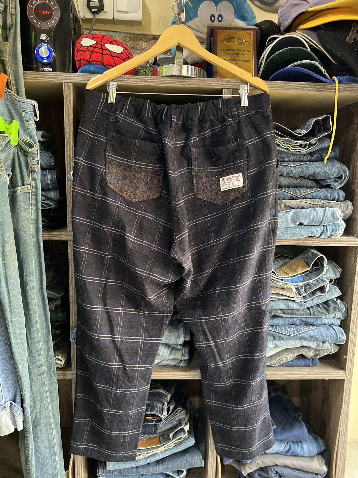 Harris Tweed 🔥Harris Tweed Plaid Pant Size US 37 - 2 Thumbnail