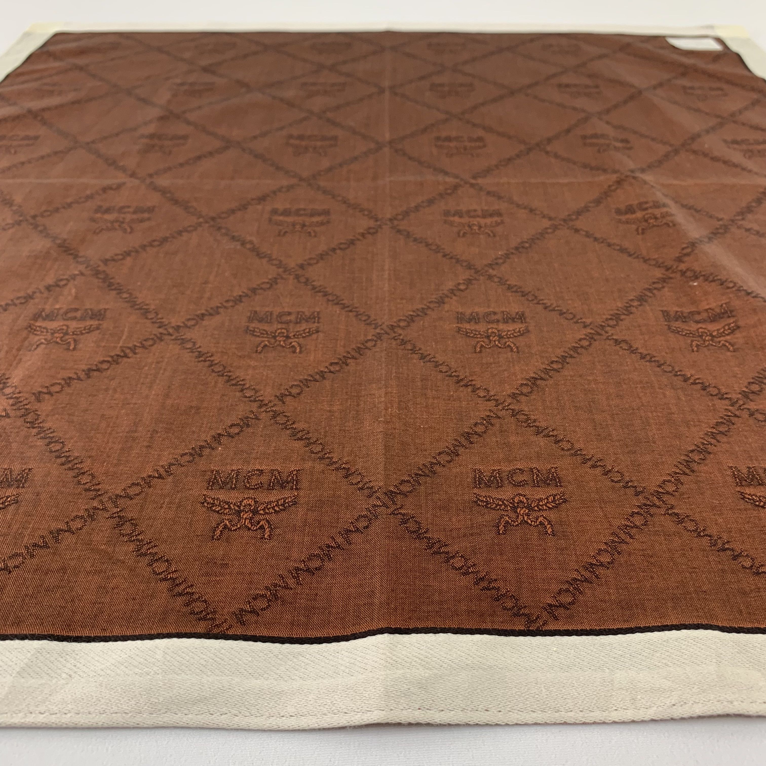 MCM MCM Handkerchief Bandana Pocket Square TC1332 Size ONE SIZE - 8 Thumbnail