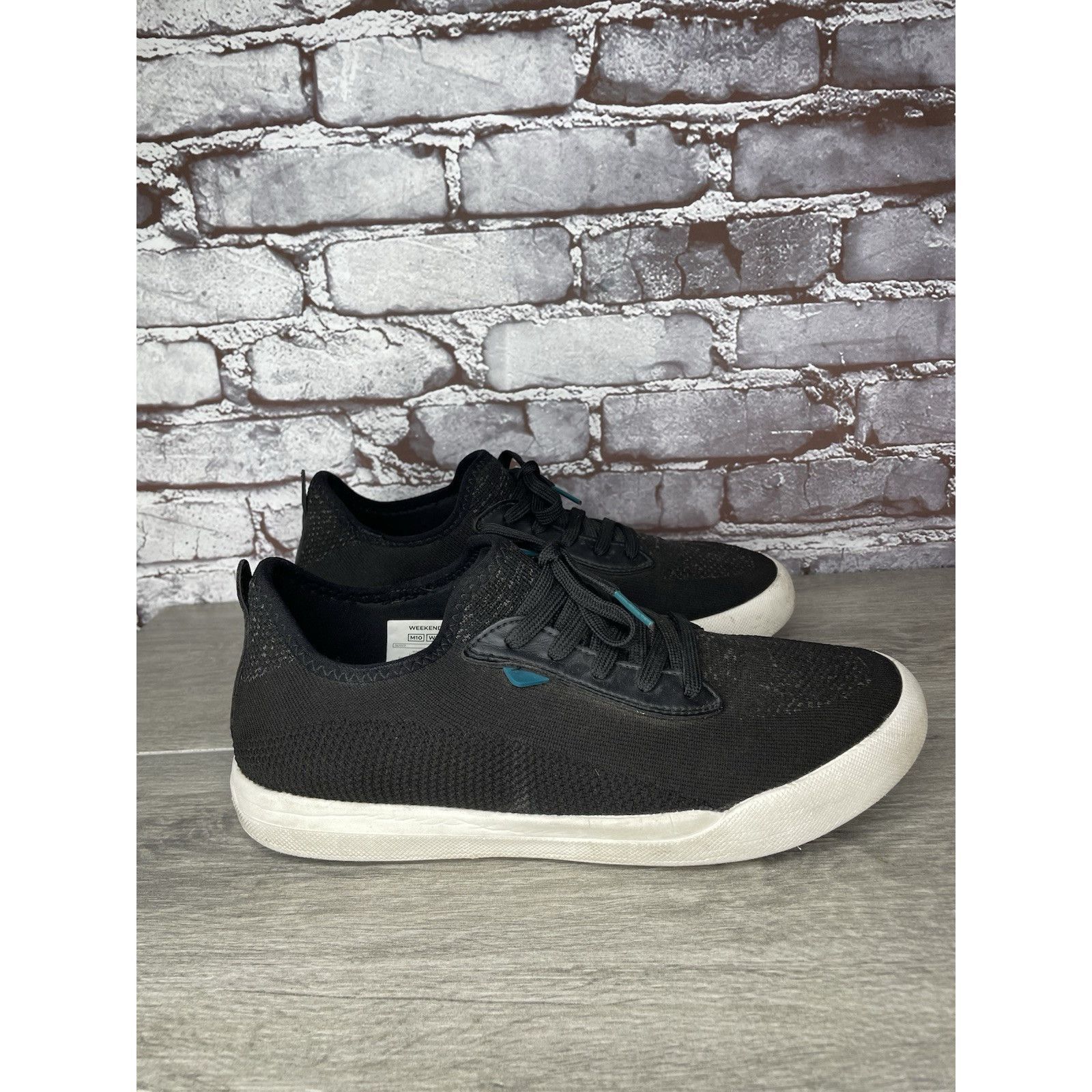 Vessi Vessi Weekend Sneaker Concrete Asphalt Black Fabric Shoes Me Size US 12 / EU 45 - 7 Thumbnail