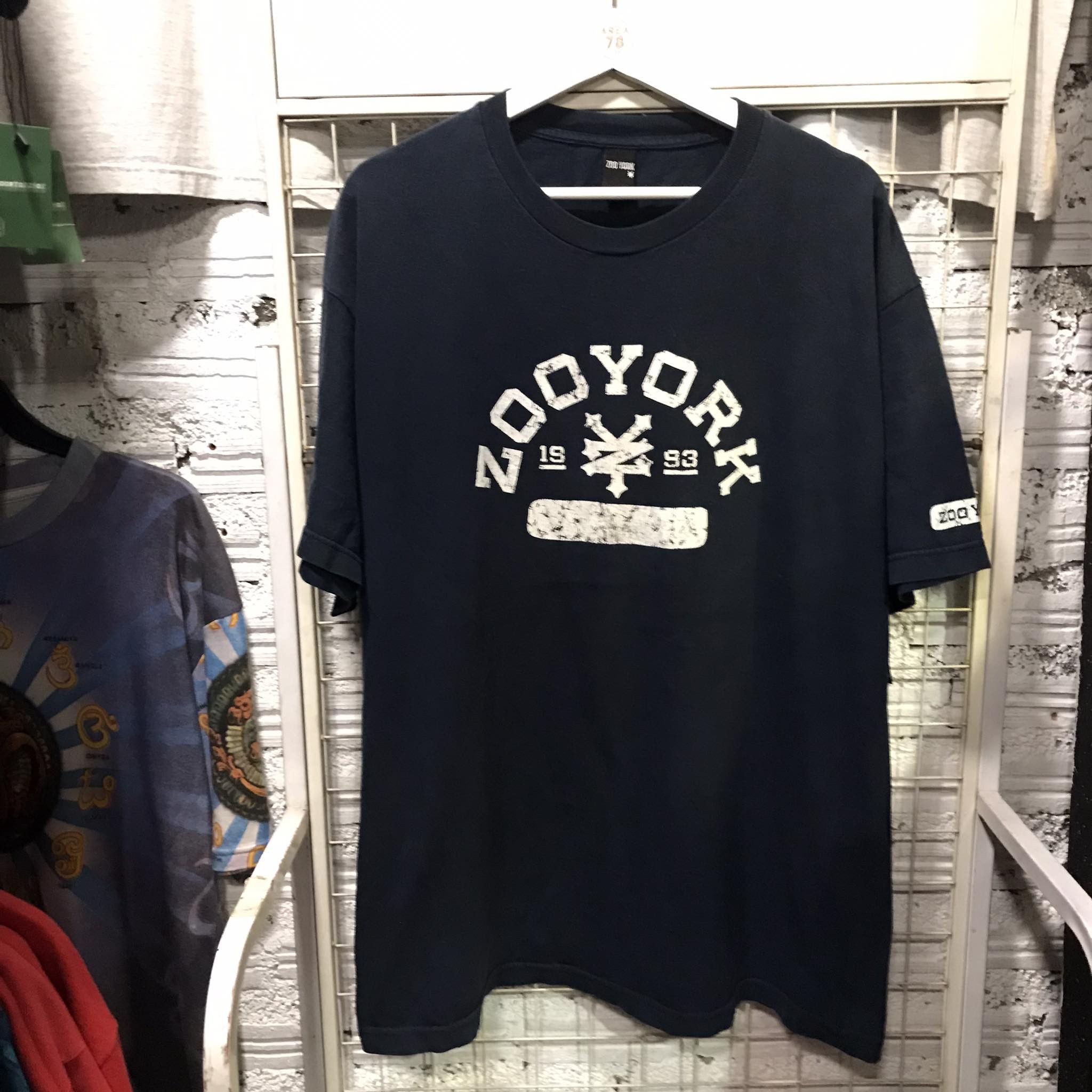 Supreme/Zoo York Dynasty Tee Black XL Streetwear × Supreme × Zoo