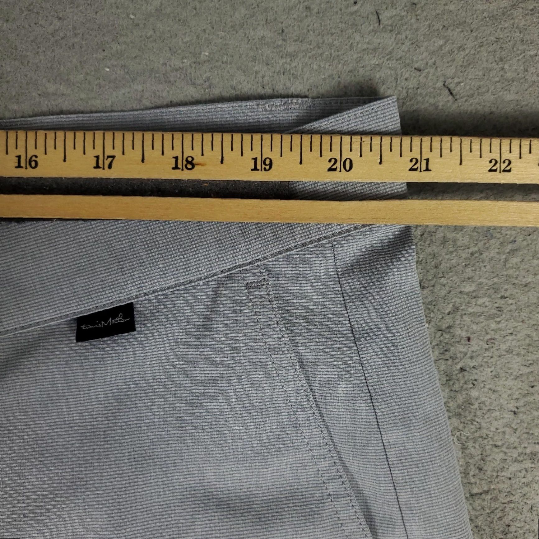TravisMathew Travis Mathew Shorts Mens 42 Gray Golf Performance Stretch Lightweight Casual Chino Knit Pockets 10in Inseam Regular - Big & Tall Size US 42 / EU 58 - 4 Thumbnail