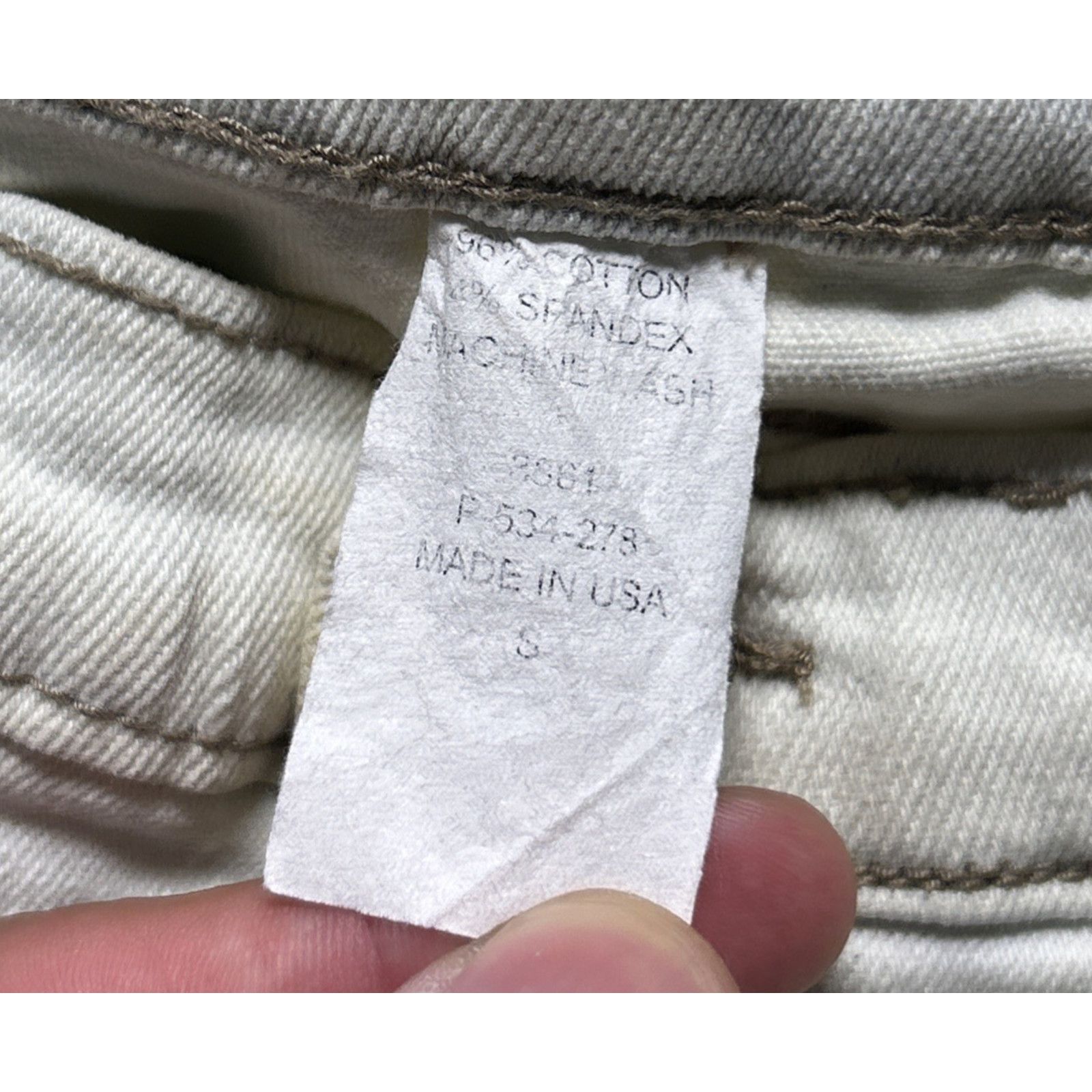 Levi's Beyond Baggy Jeans Womens 25x32 Raw Hems Flare Hamilton Wide Size 38" / US 16 / IT 52 - 4 Thumbnail