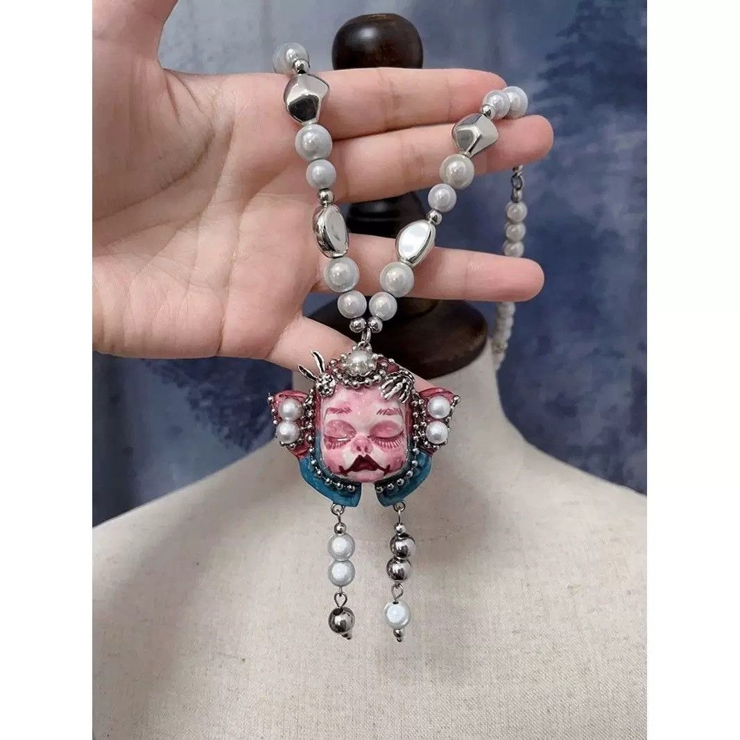 Japanese Brand × Vintage Retro punk necklace Size ONE SIZE - 1 Thumbnail